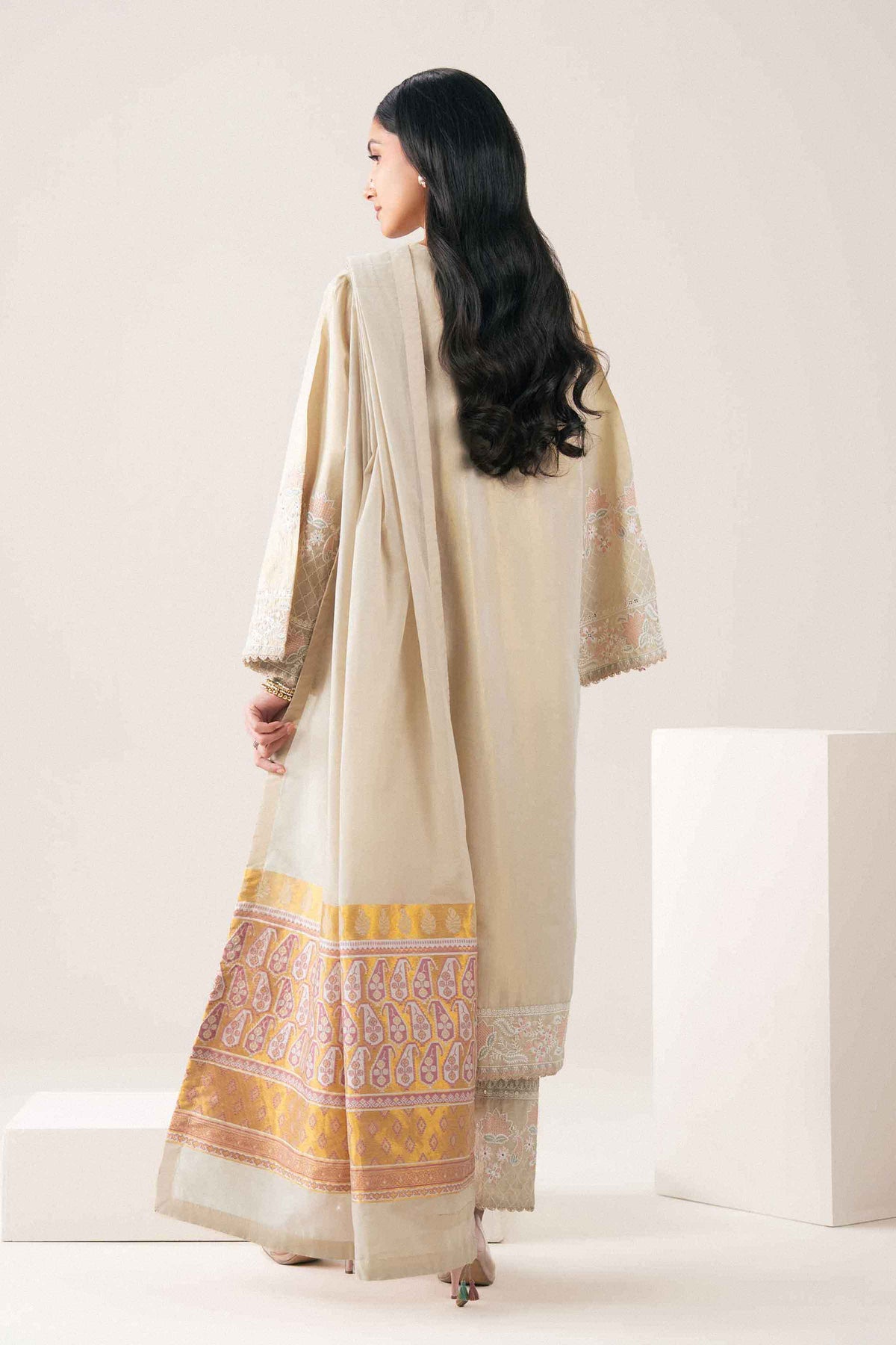 3 PIECE - EMBROIDERED SUIT - PFE26-40 for Women - Pret Collection | Nishat | Shop Online