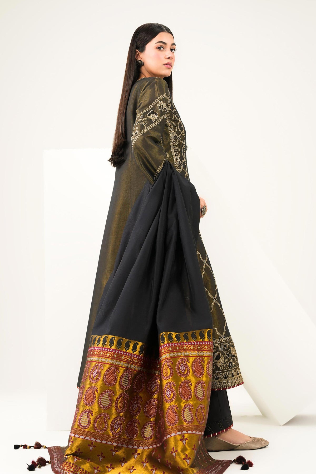 3 Piece - Embroidered Suit - PFE26-42 for Women - Pret Collection | Nishat | Shop Online