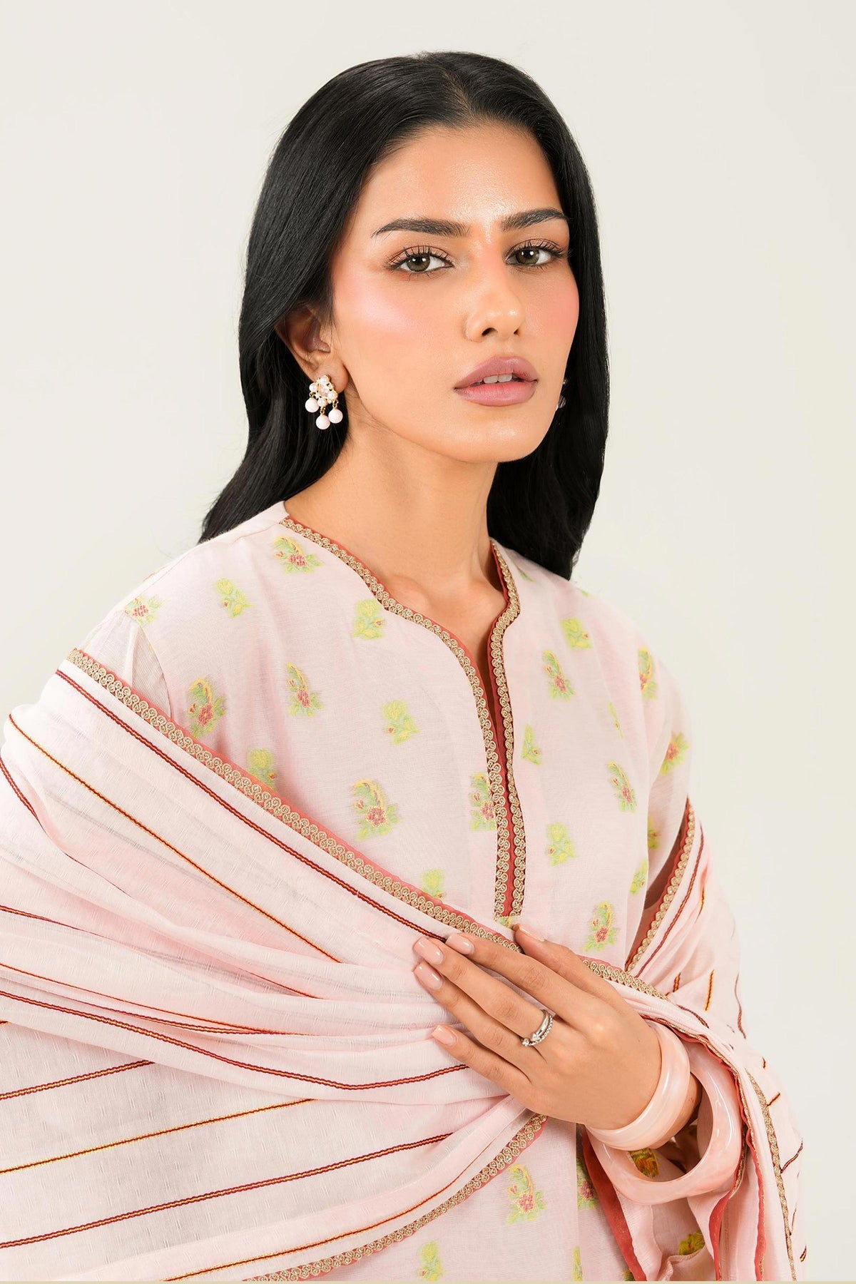 3 Piece - Printed Suit - PFE26-56 for Women - Pret Collection | Nishat | Shop Online