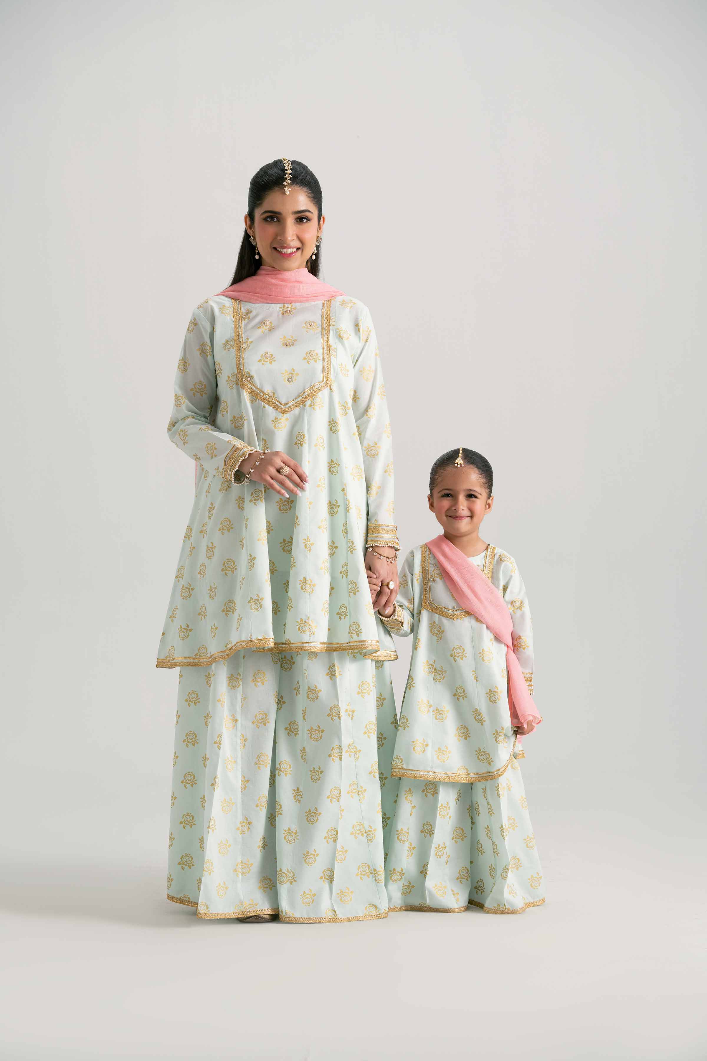 3 Piece - Printed Suit - PMD25-10 D