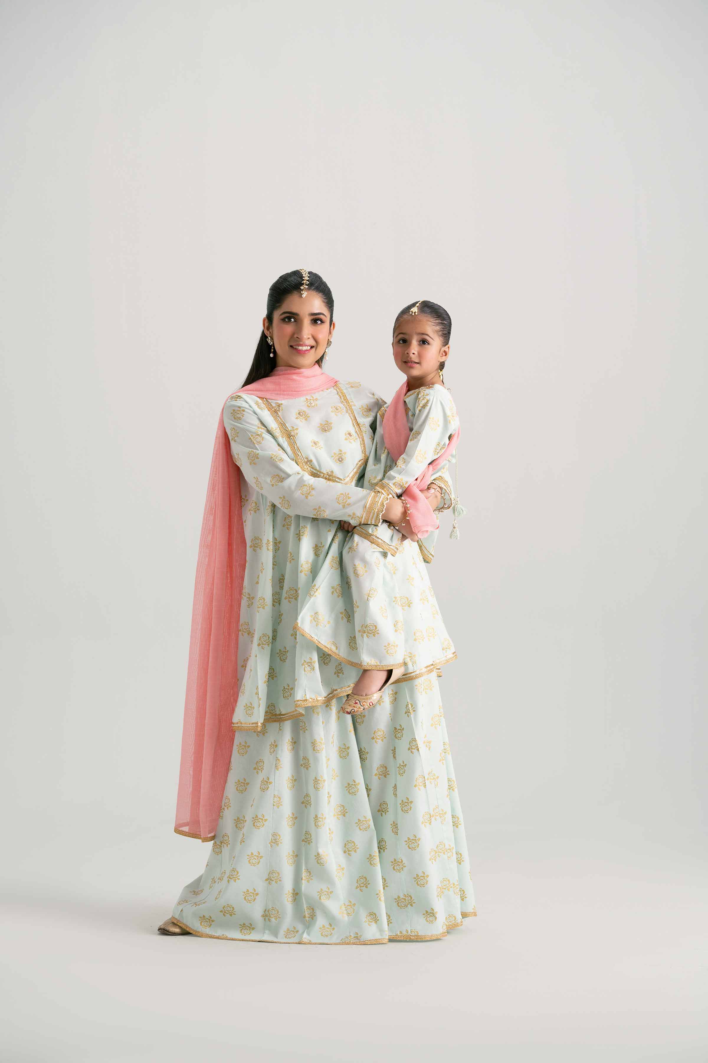 3 Piece - Printed Suit - PMD25-10 D