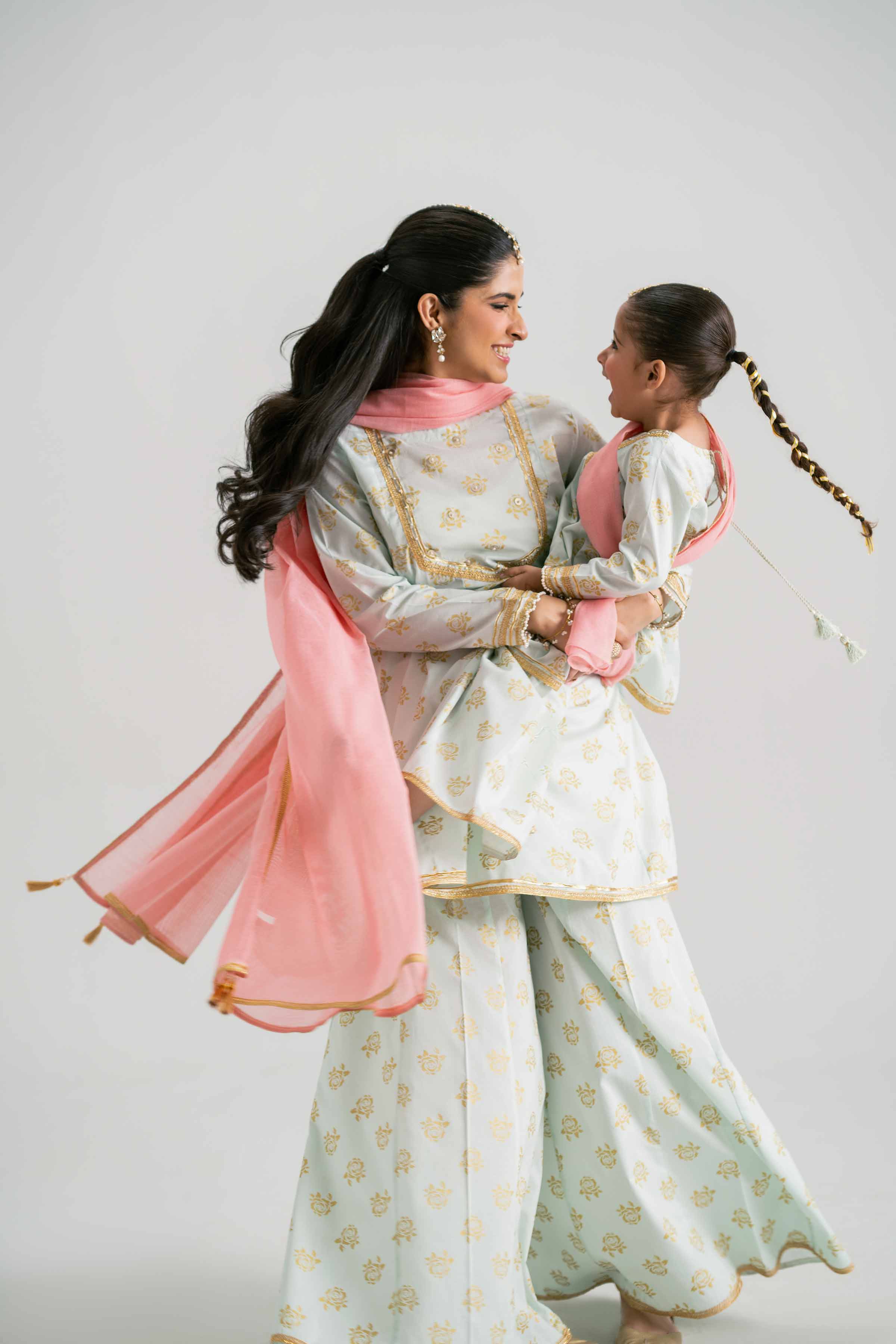 3 Piece - Printed Suit - PMD25-10 D