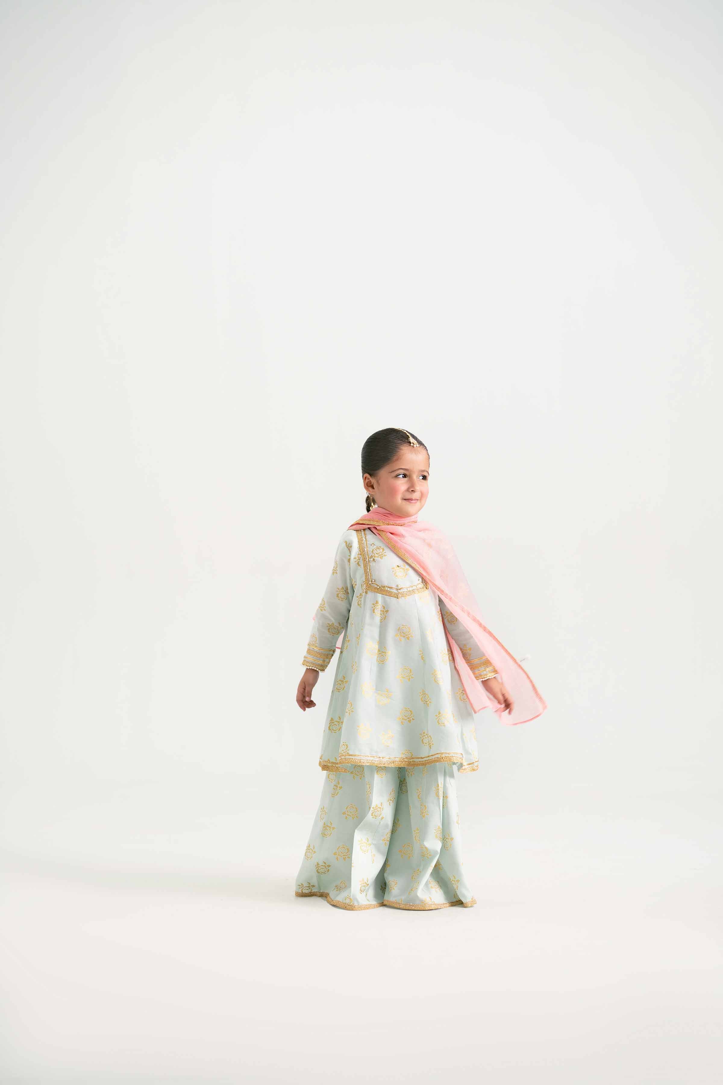 3 Piece - Printed Suit - PMD25-10 D