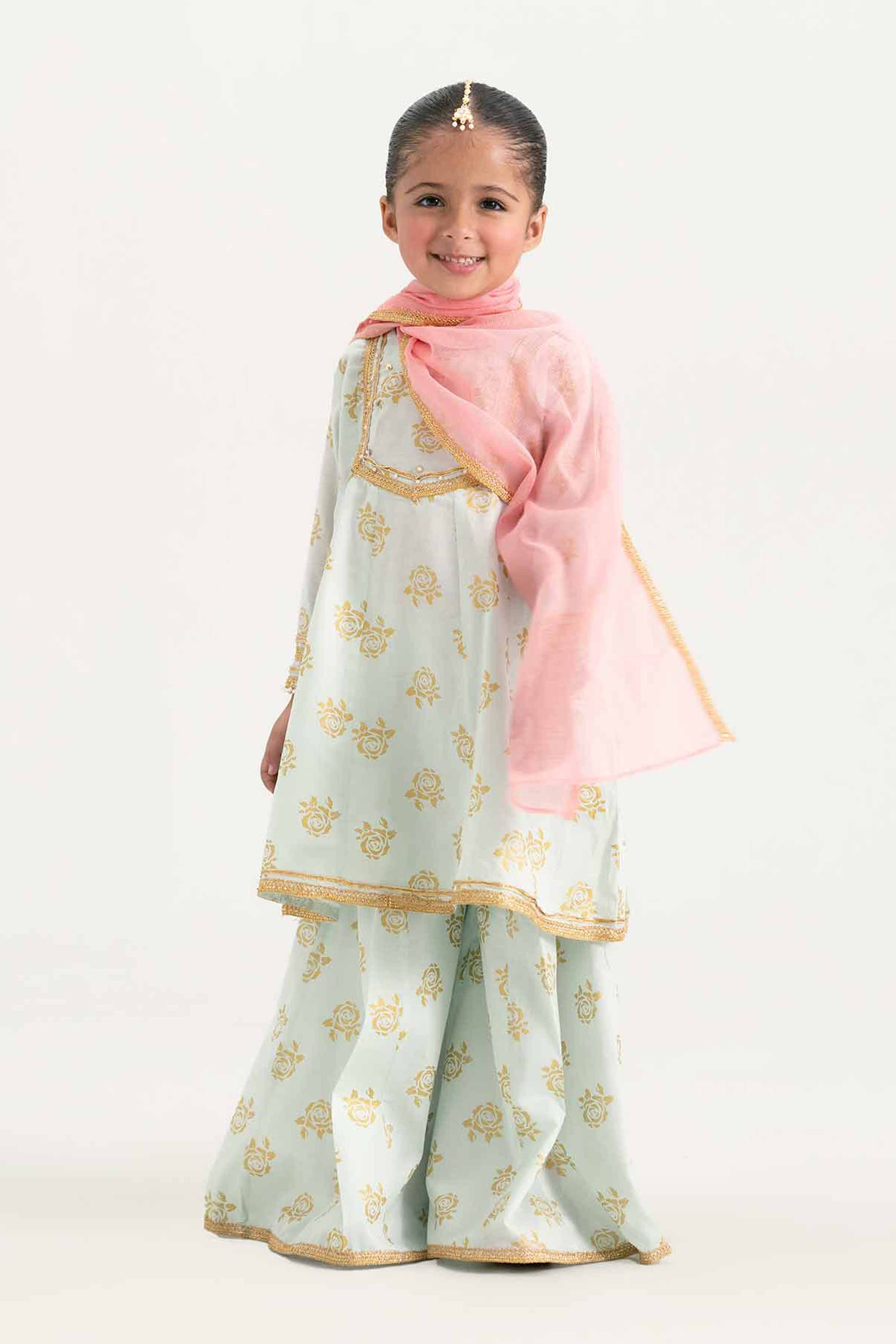 3 Piece - Printed Suit - PMD25-10 D