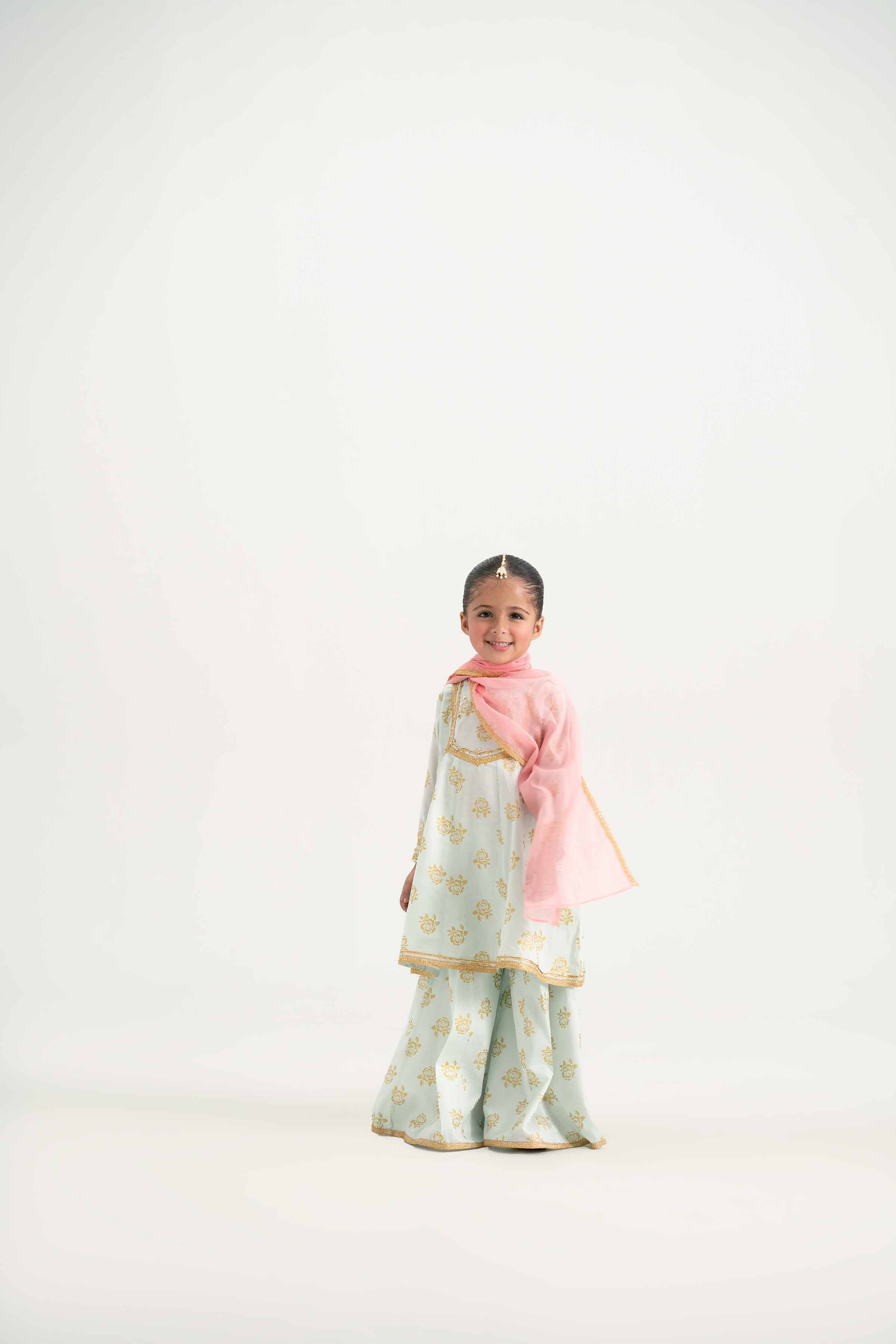 3 Piece - Printed Suit - PMD25-10 D
