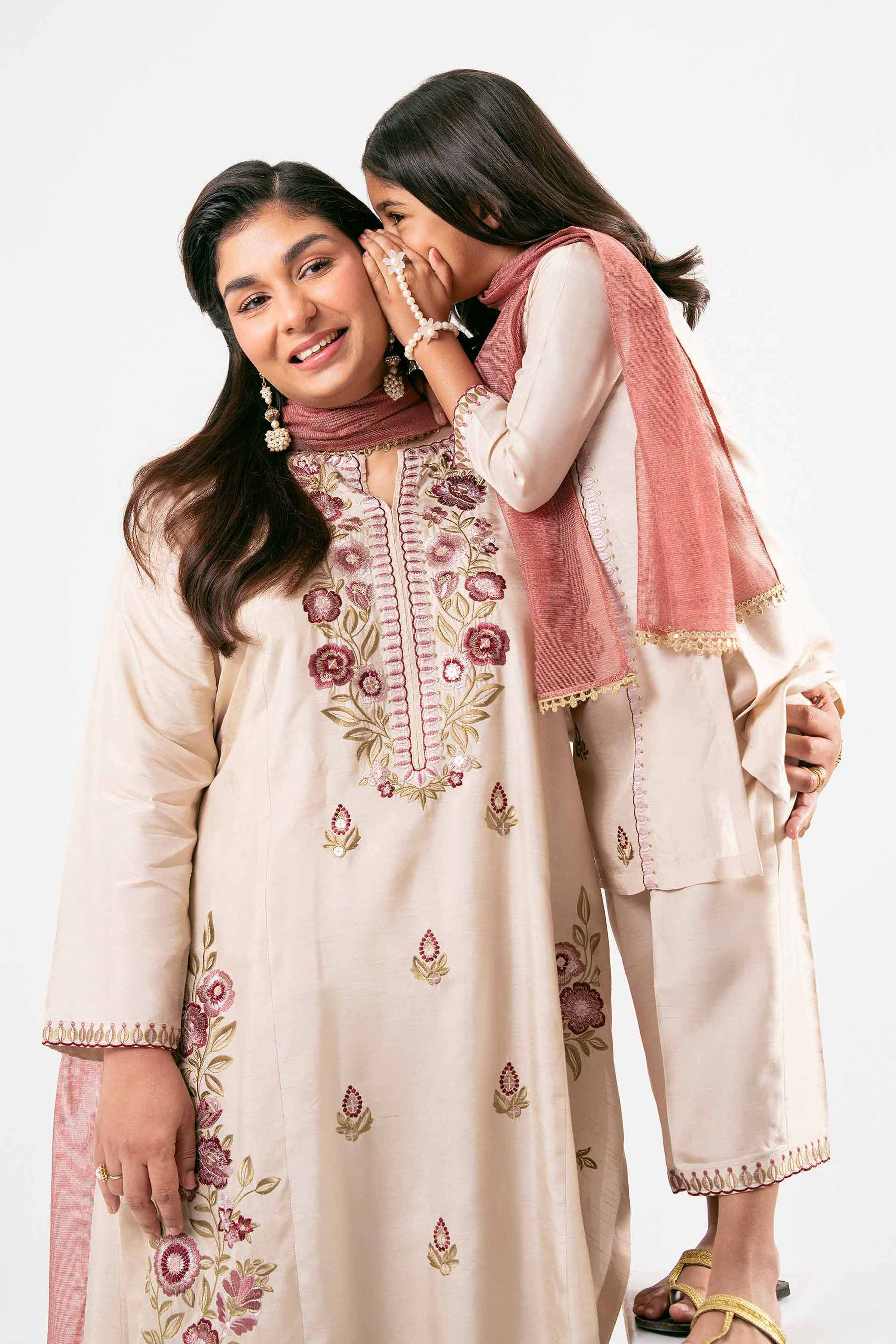 3 Piece - Embroidered Suit - PMD25-14 M for Women - Pret Collection | Nishat | Shop Online