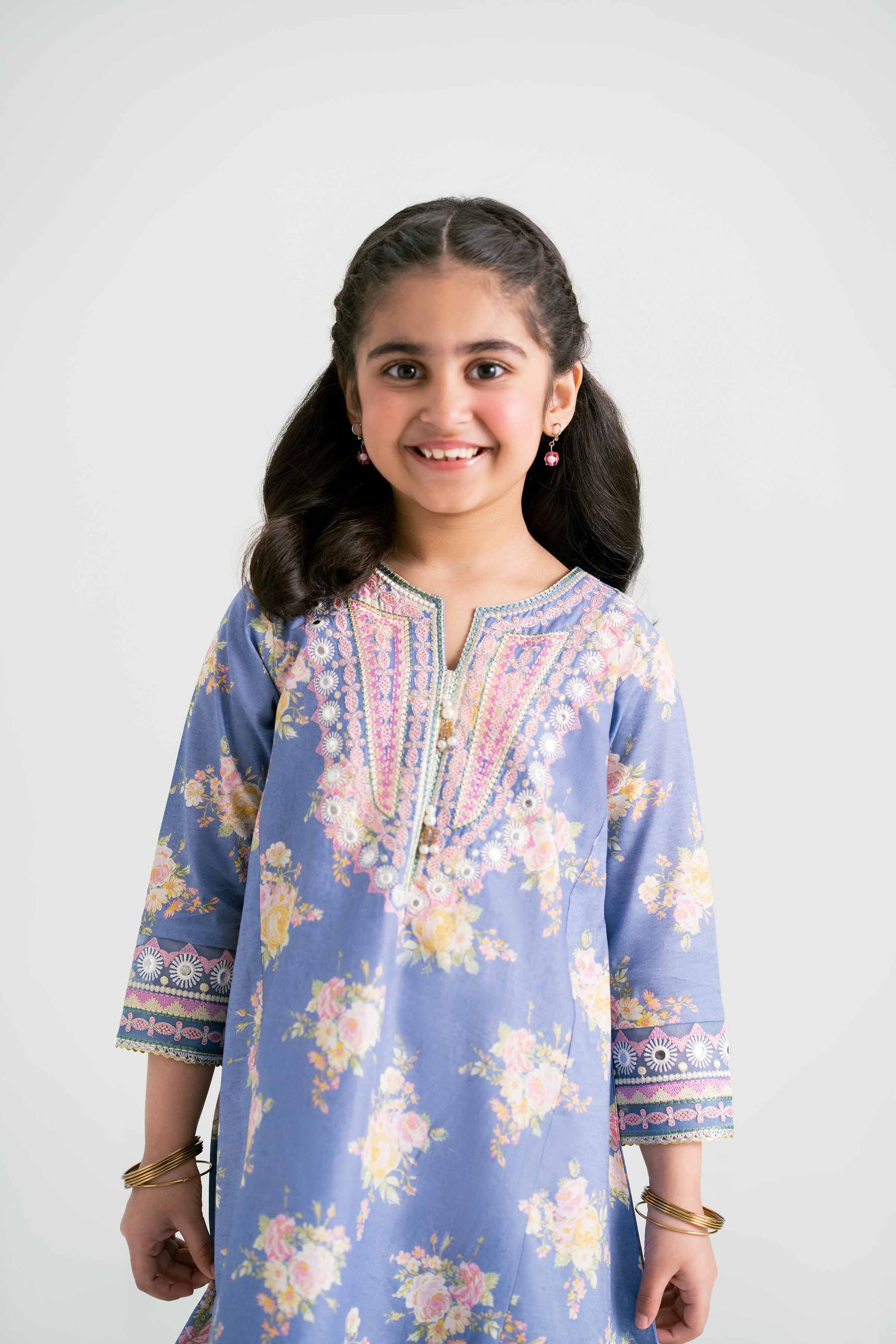 2 Piece - Printed Embroidered Suit - PMD25-20 D for Women - Pret Collection | Nishat | Shop Online