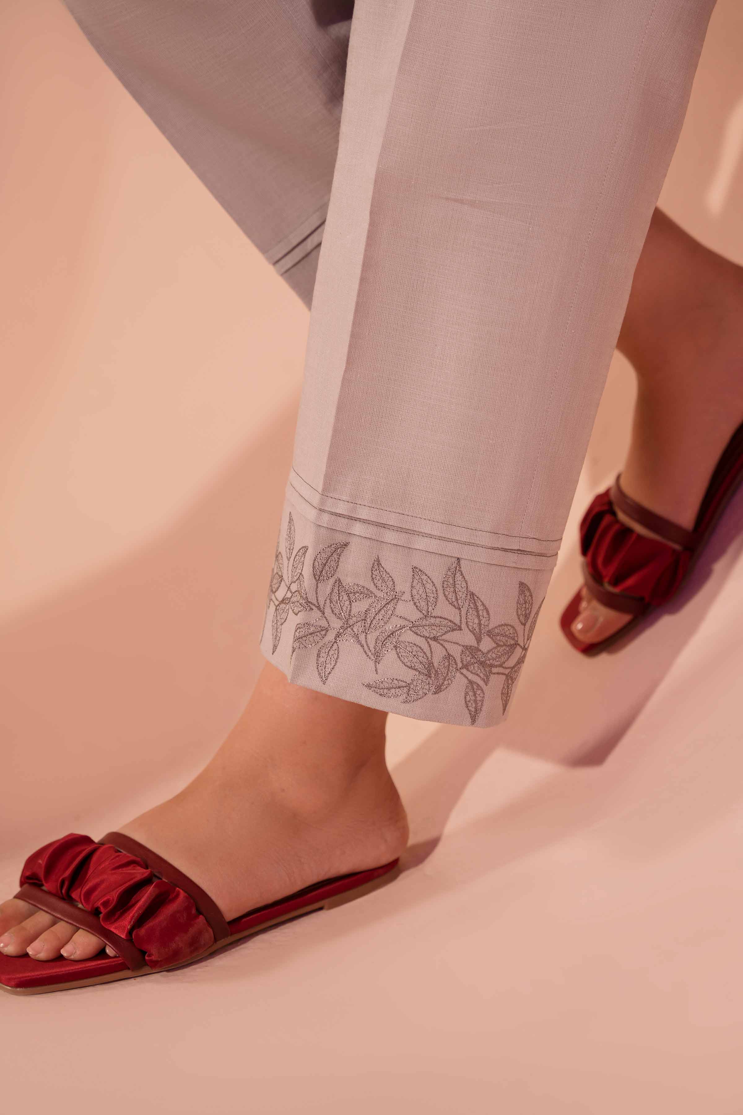 Embroidered Trousers - PS23-241