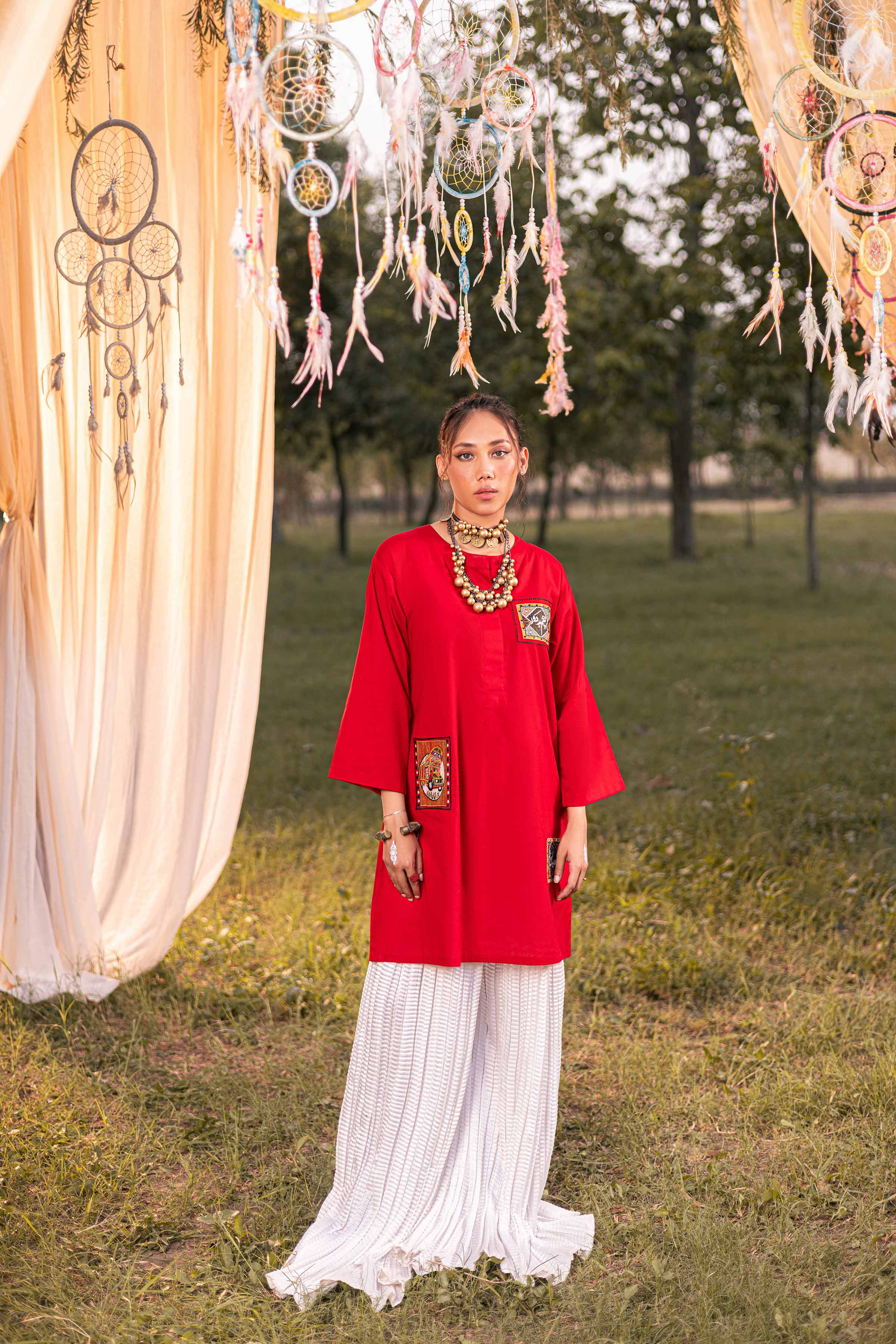 Embroidered Tunic - PS24-104
