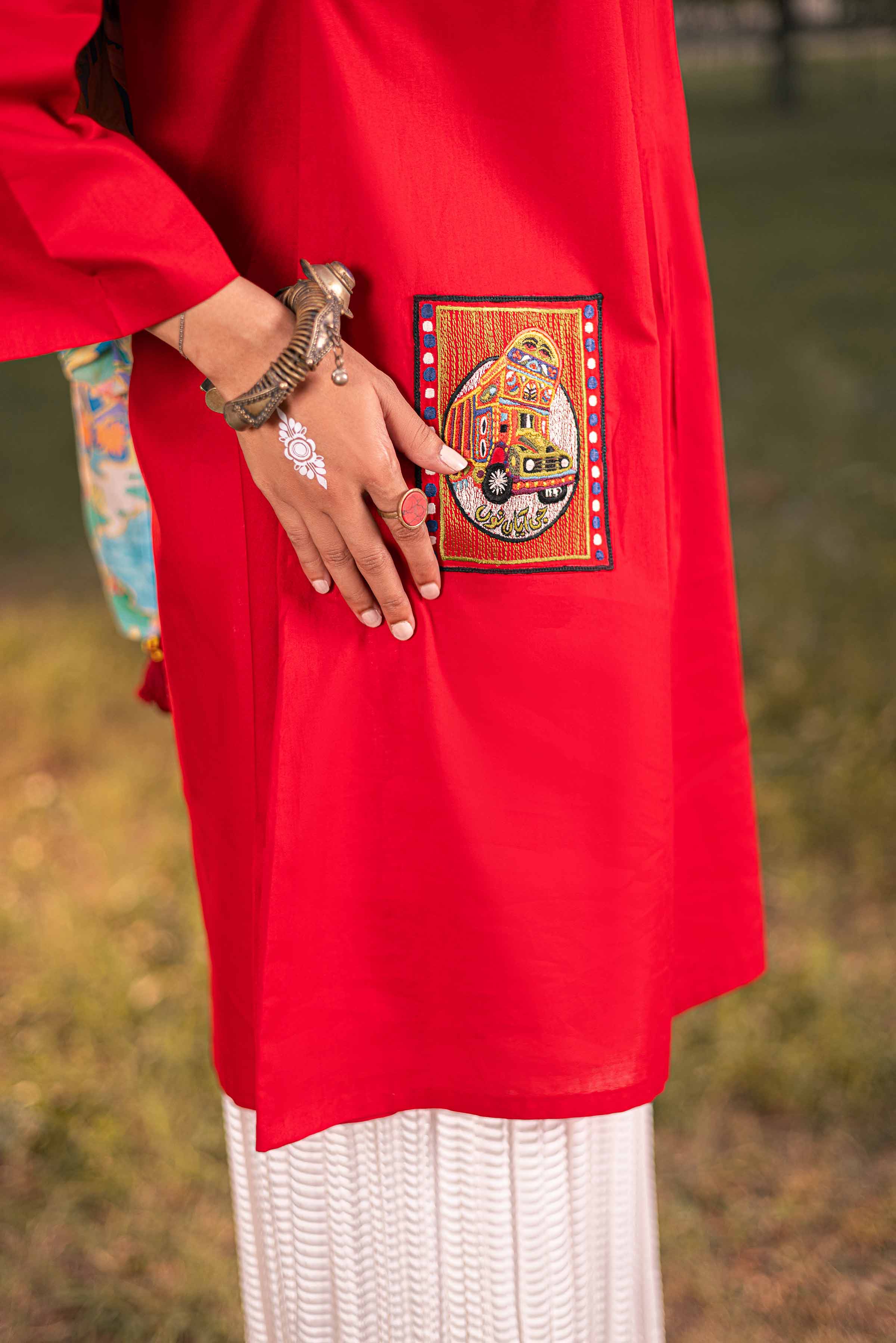 Embroidered Tunic - PS24-104