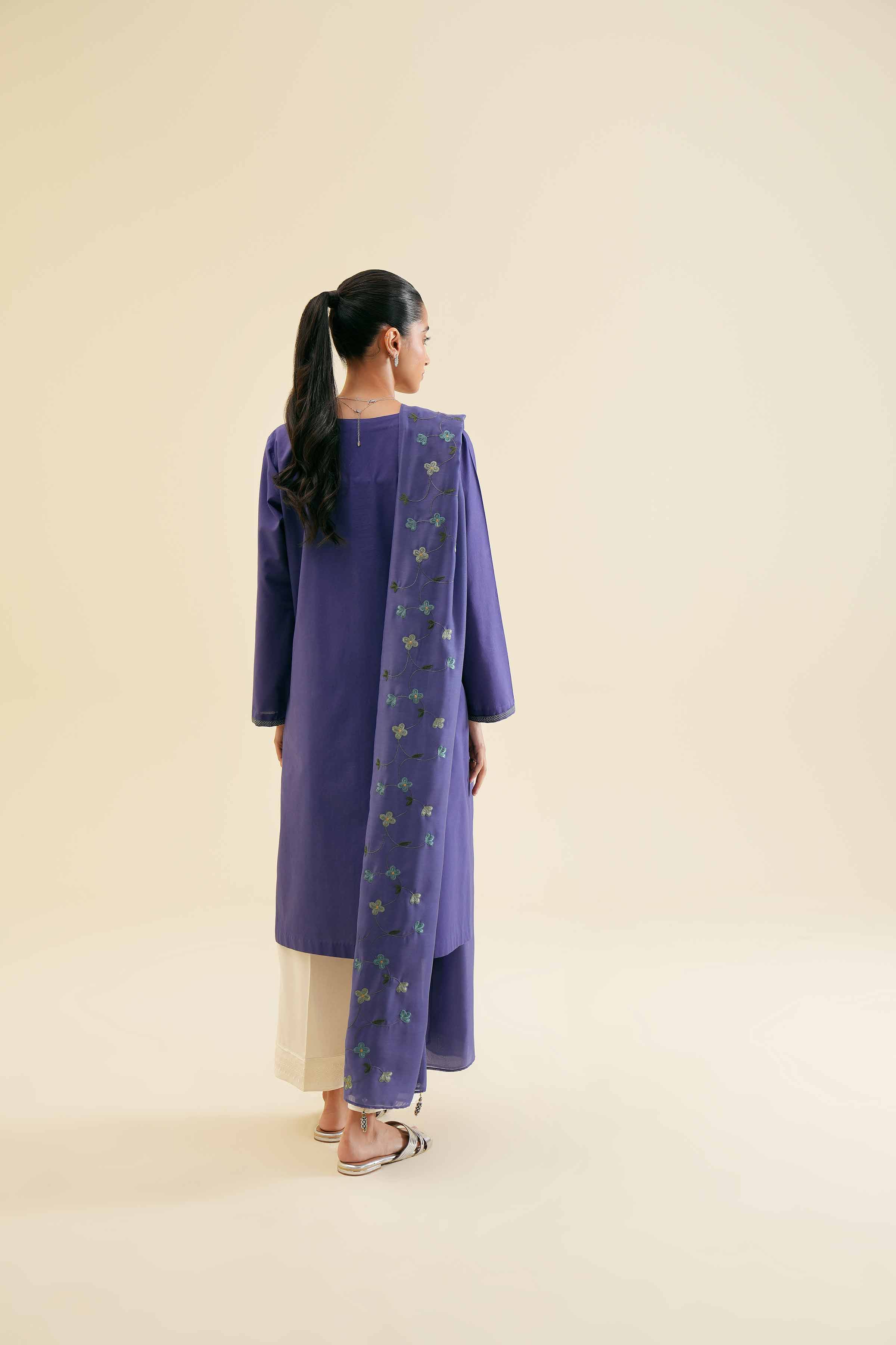 2 Piece - Embroidered Suit - PS24-117