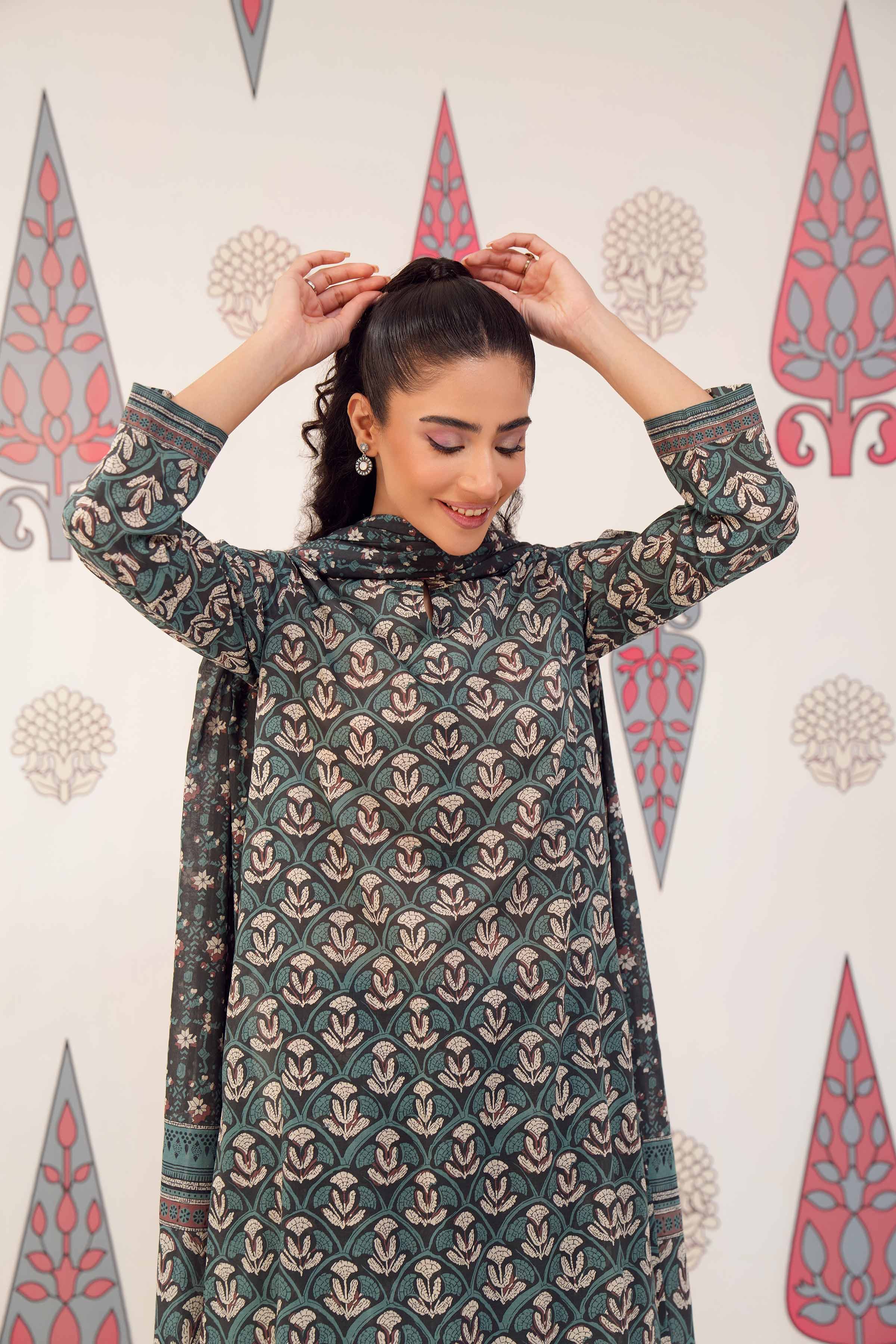 3 Piece - Printed Suit - PS24-144