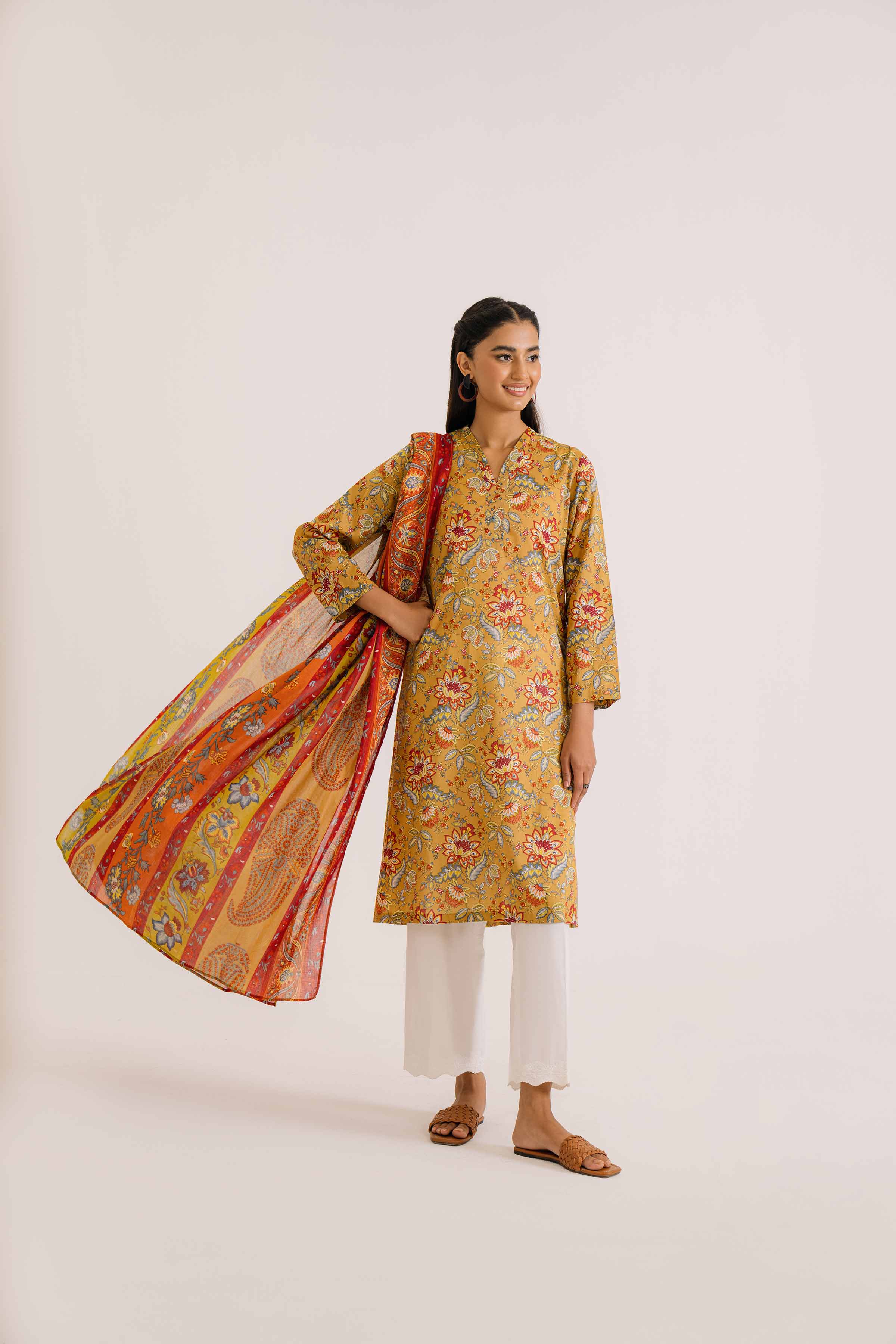 2 Piece - Printed Suit - PS24-185