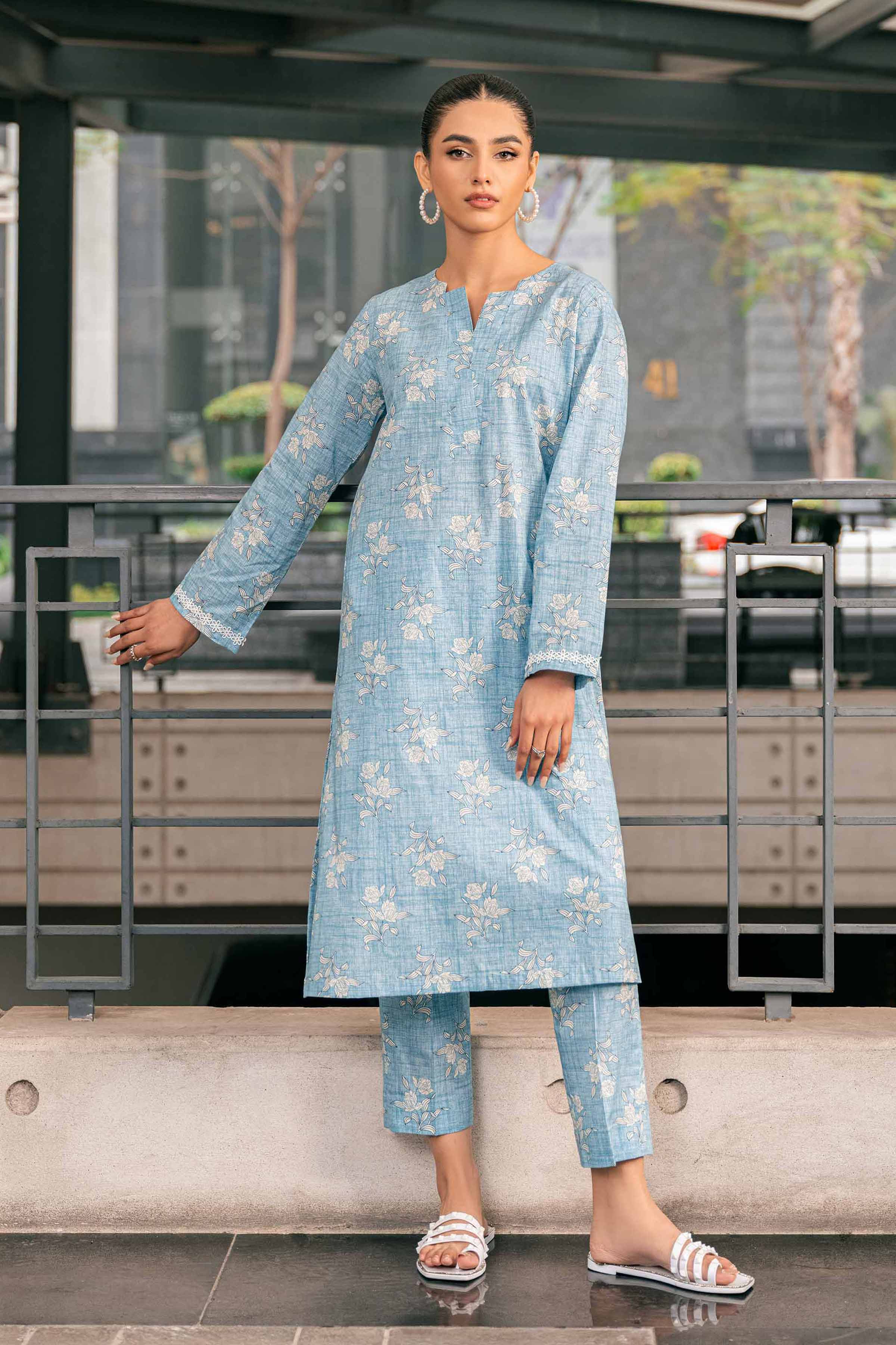 2 Piece - Printed Suit - PS24-215