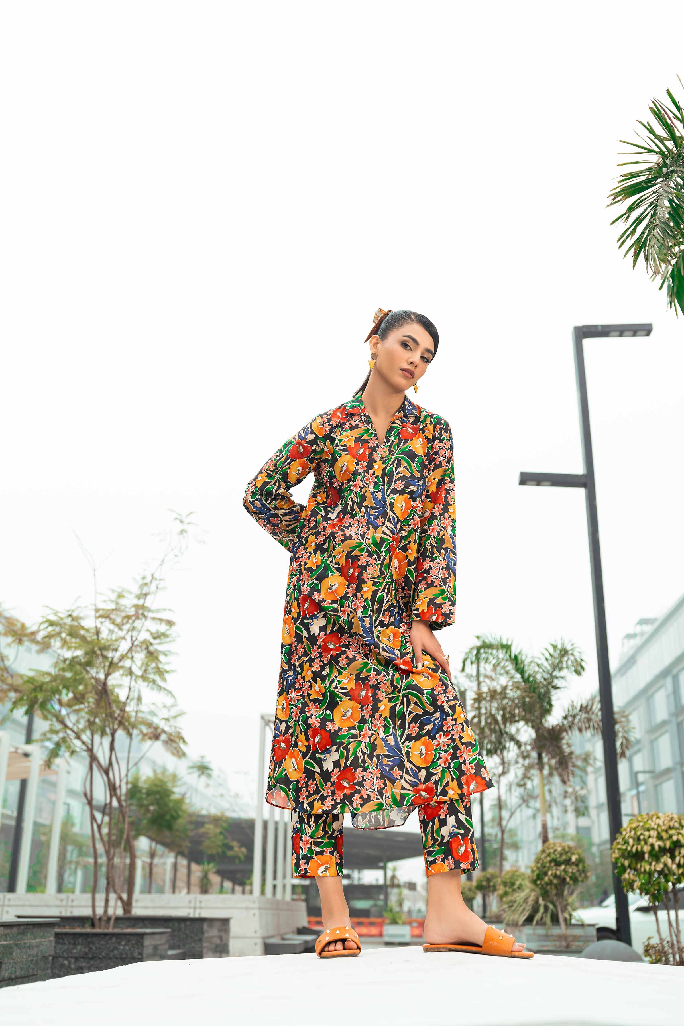 2 Piece - Printed Suit - PS24-228