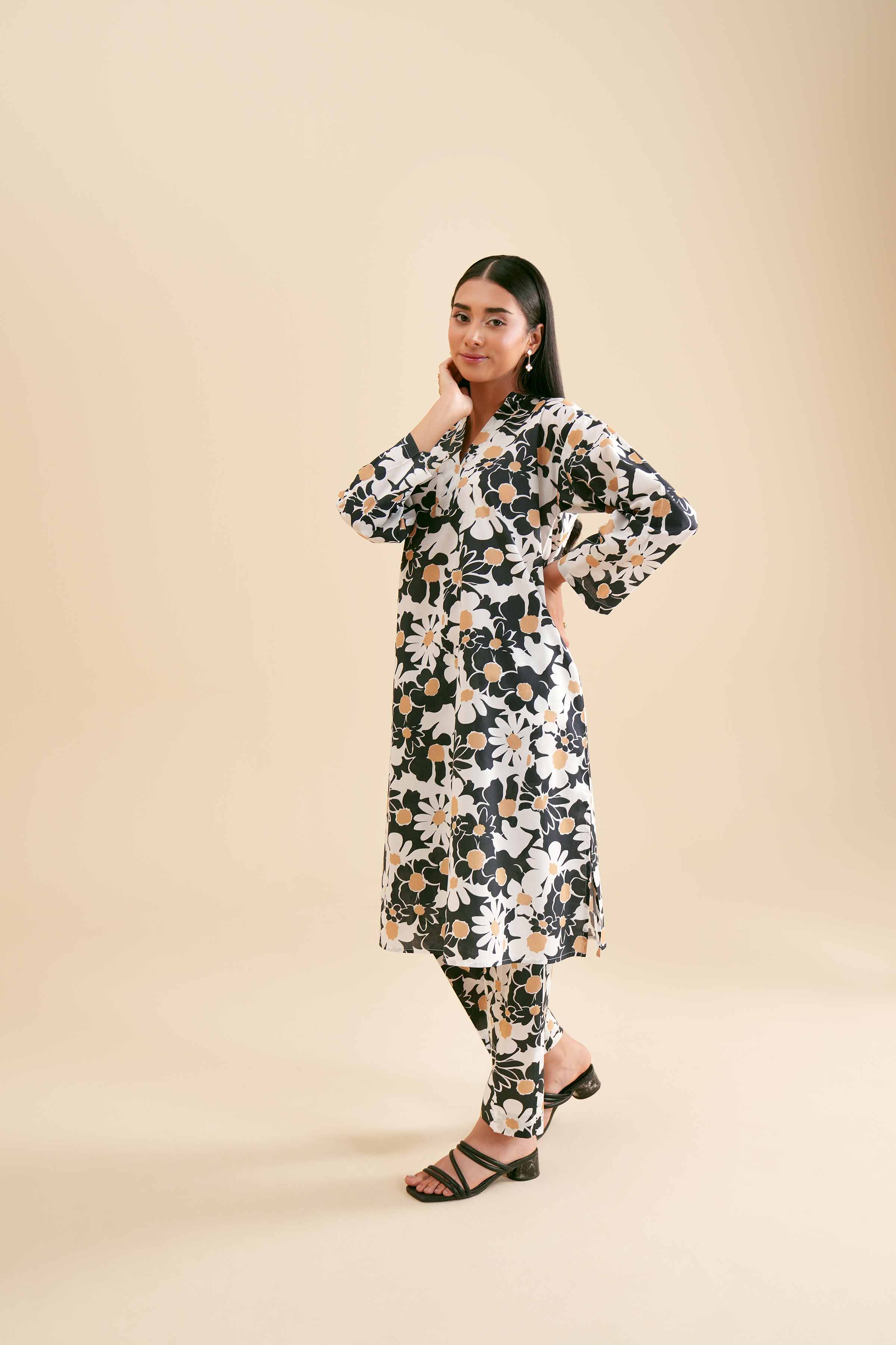 2 Piece - Printed Suit - PS24-266