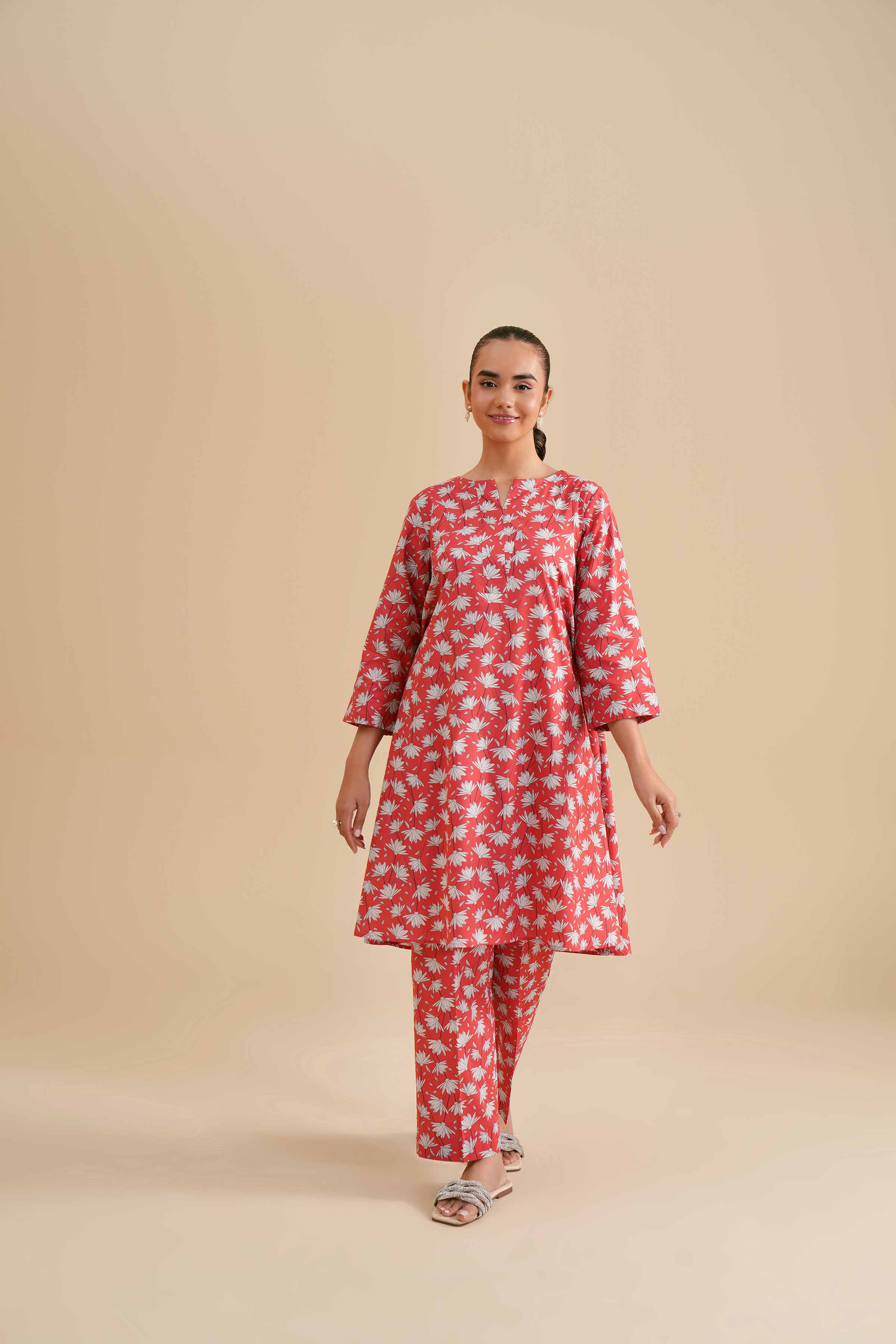 2 Piece - Printed Suit - PS24-291