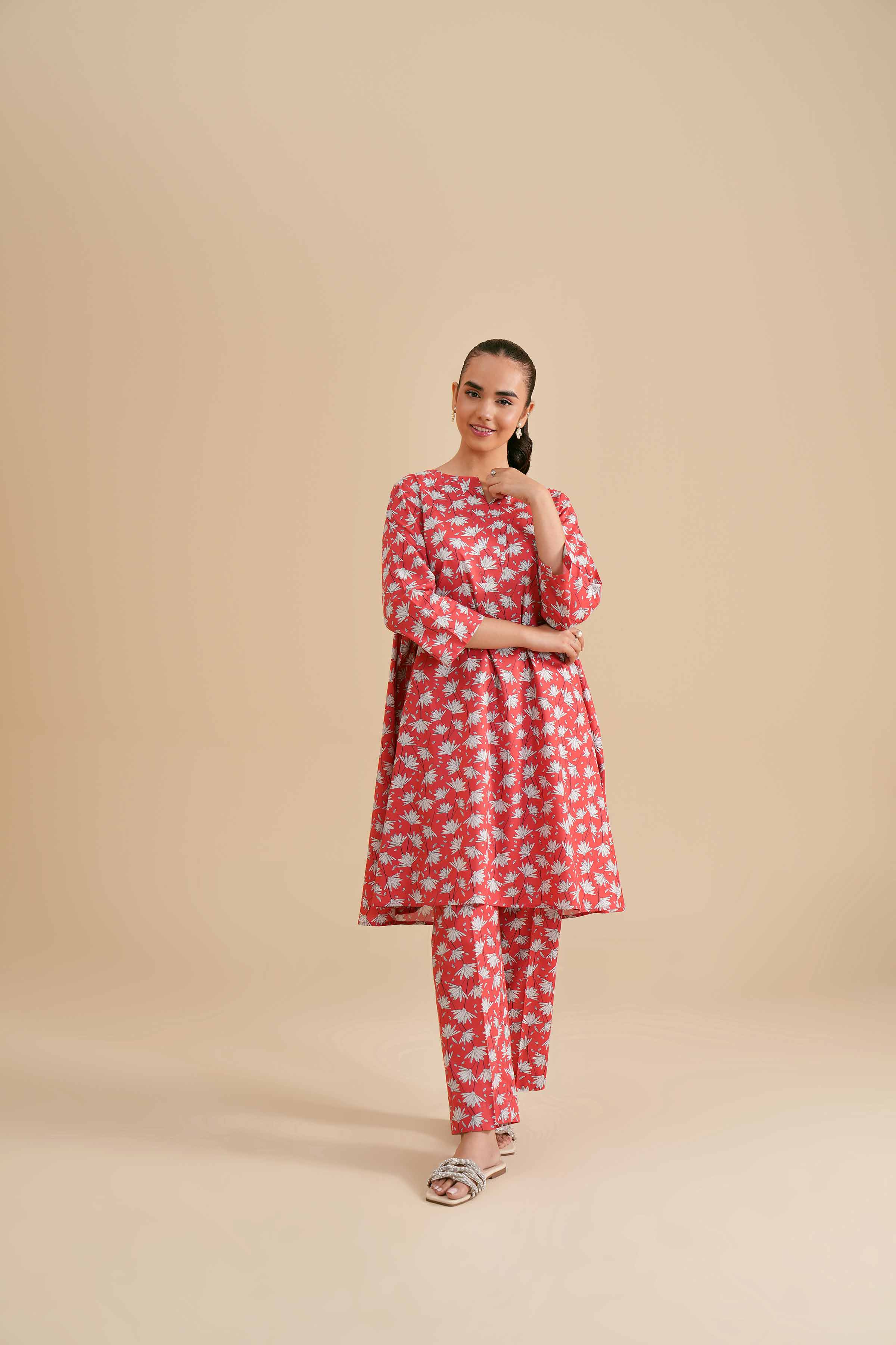 2 Piece - Printed Suit - PS24-291