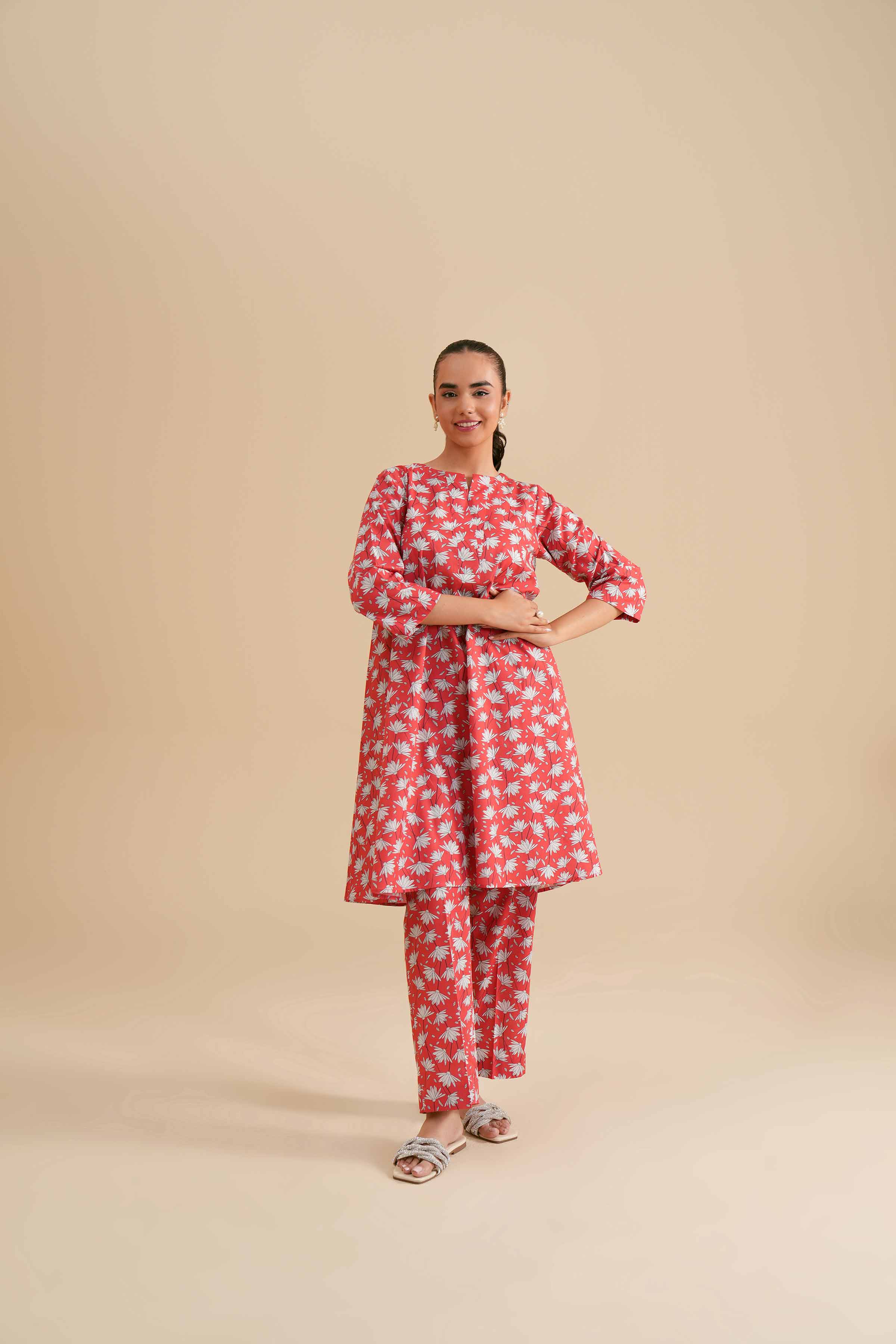 2 Piece - Printed Suit - PS24-291