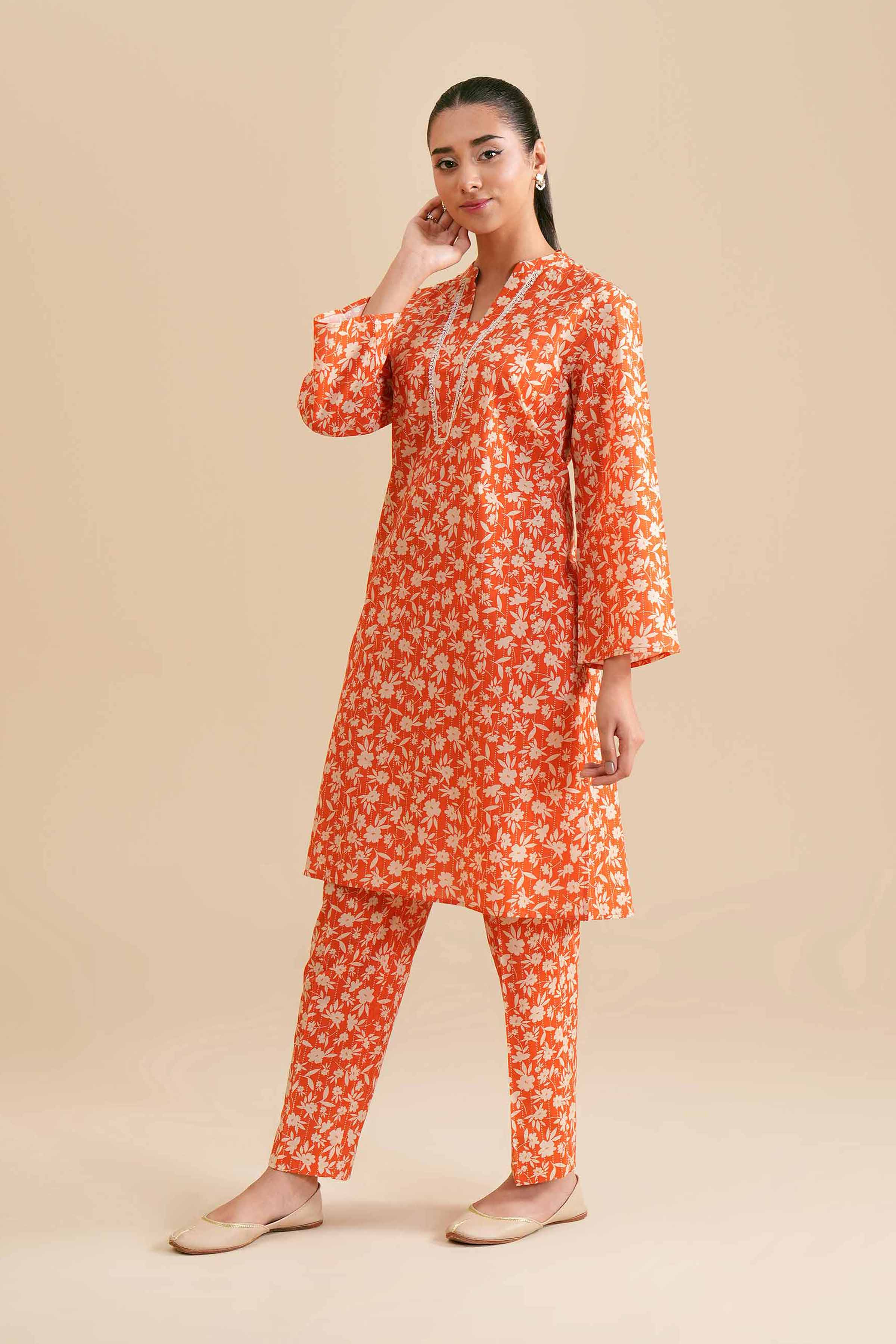 2-Piece - Printed Suit - PS24-292