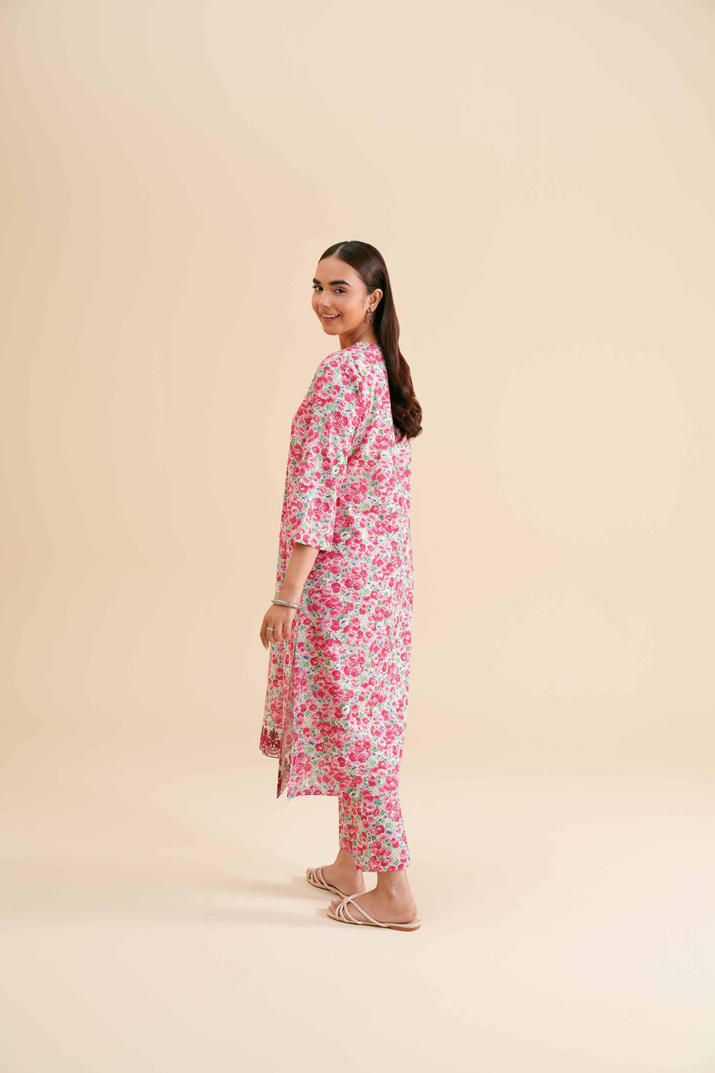 2-Piece - Embroidered Suit - PS24-295