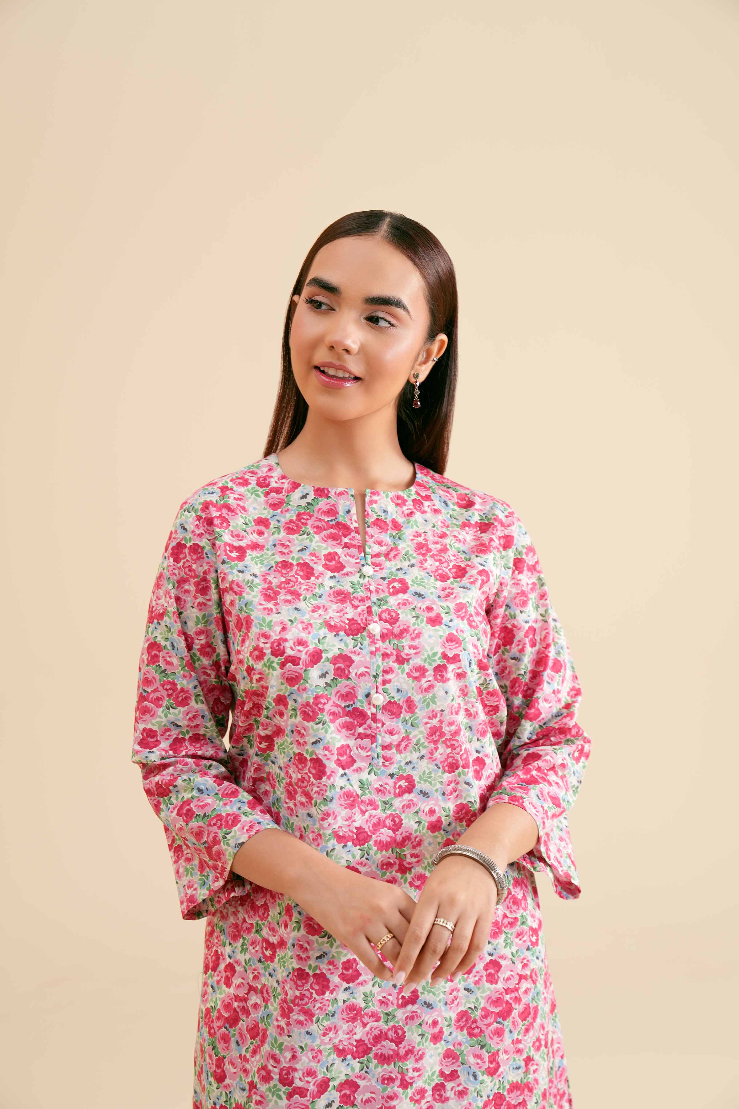 2-Piece - Embroidered Suit - PS24-295