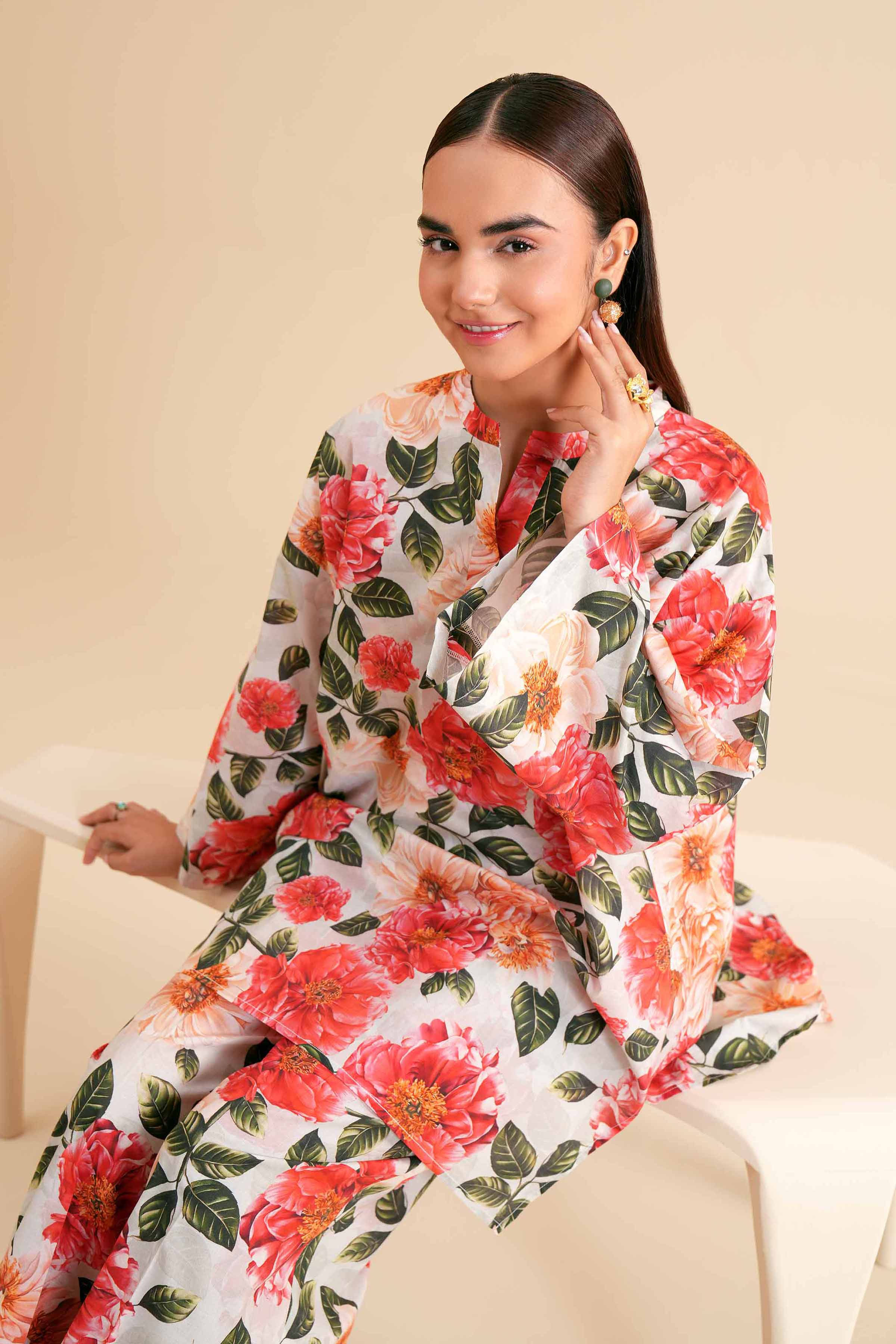 2 Piece - Printed Suit - PS24-299