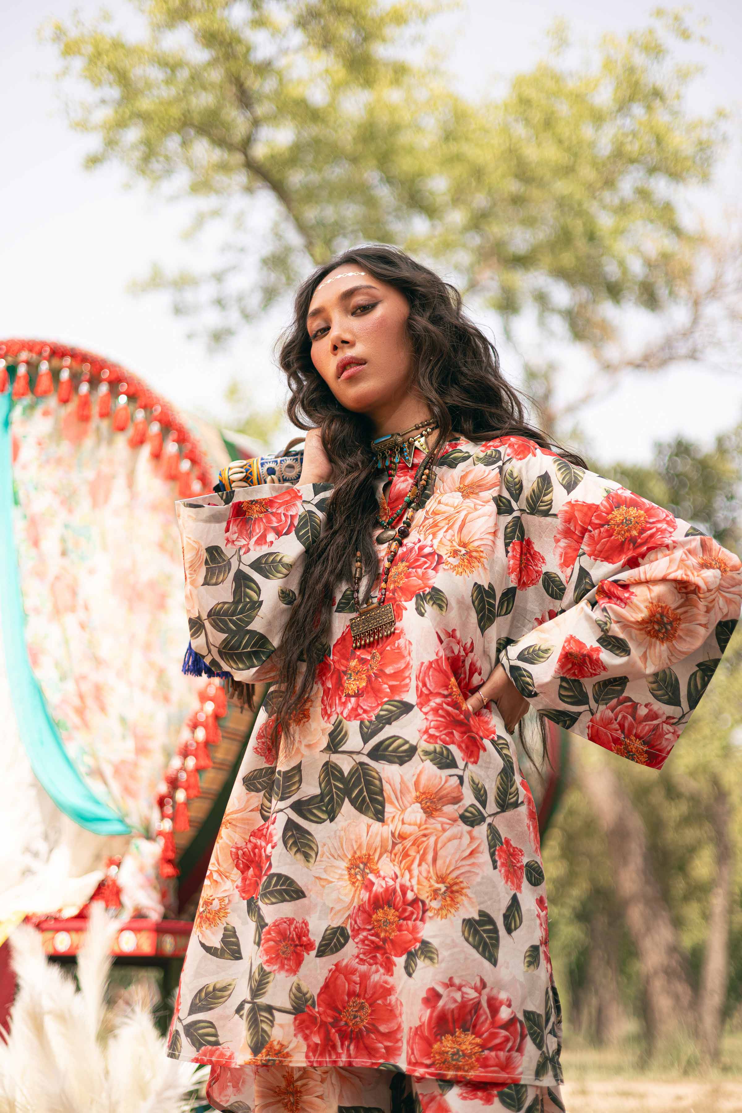 2 Piece - Printed Suit - PS24-299
