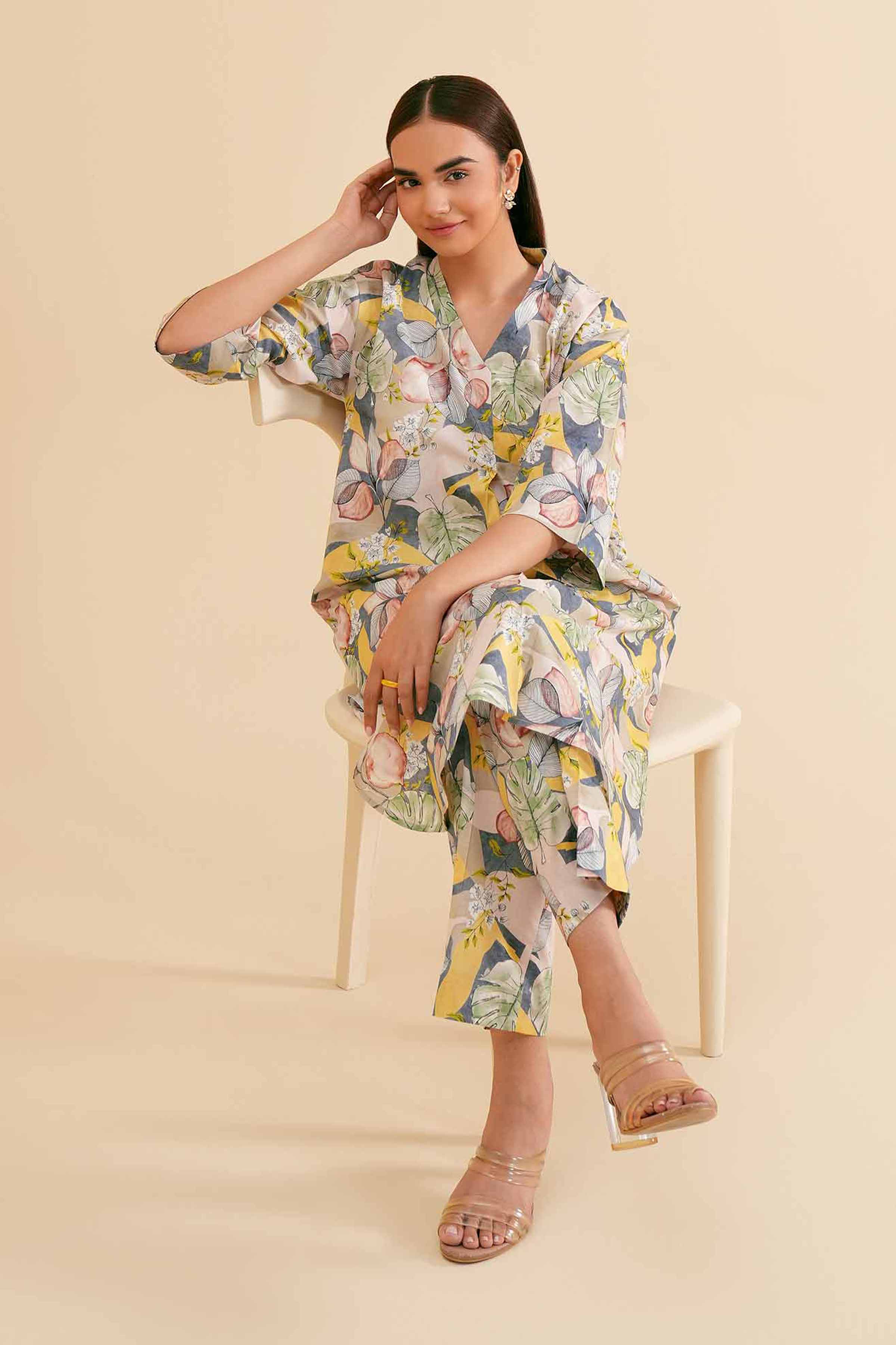 2 Piece - Printed Suit - PS24-300