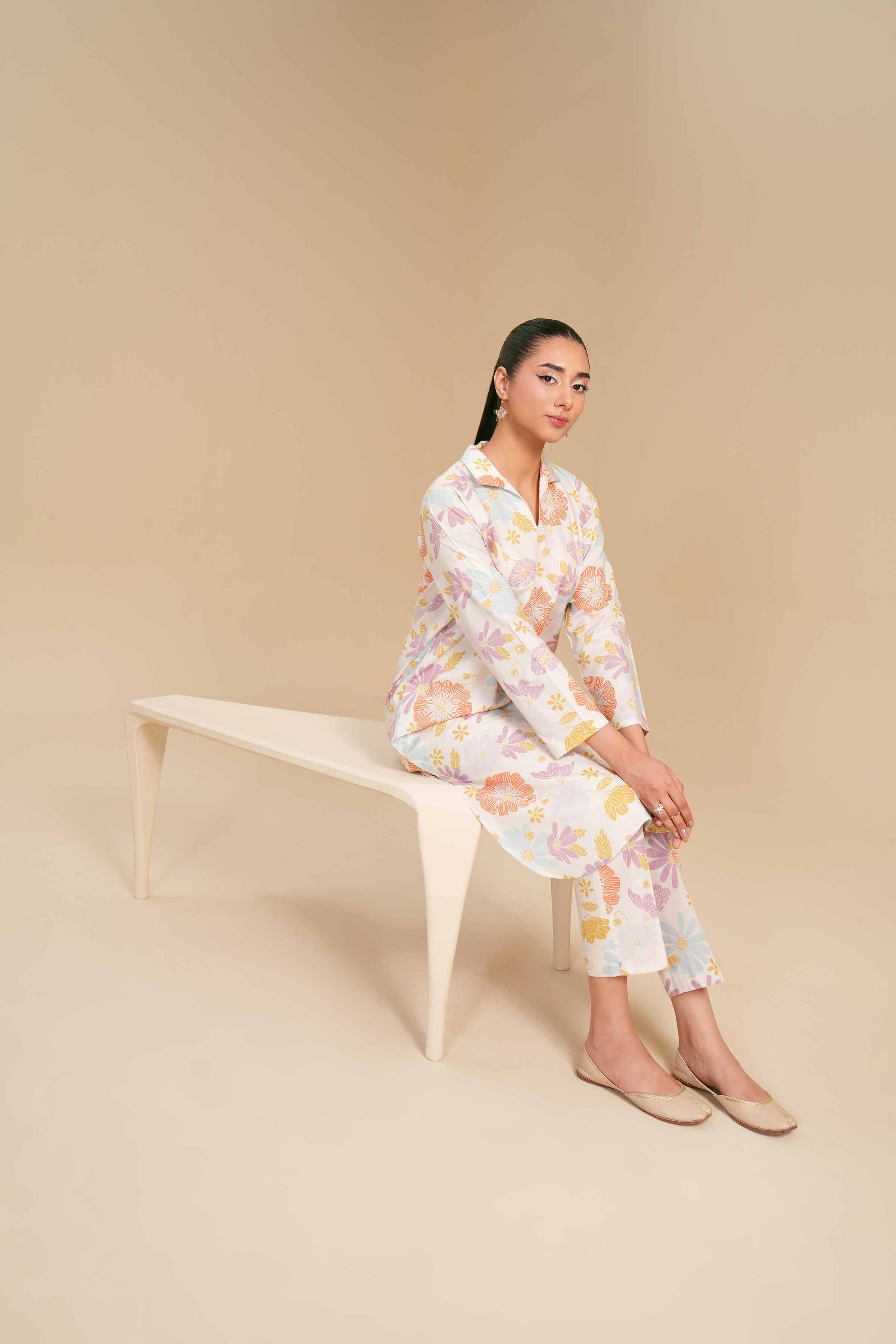 2 Piece - Printed Suit - PS24-305