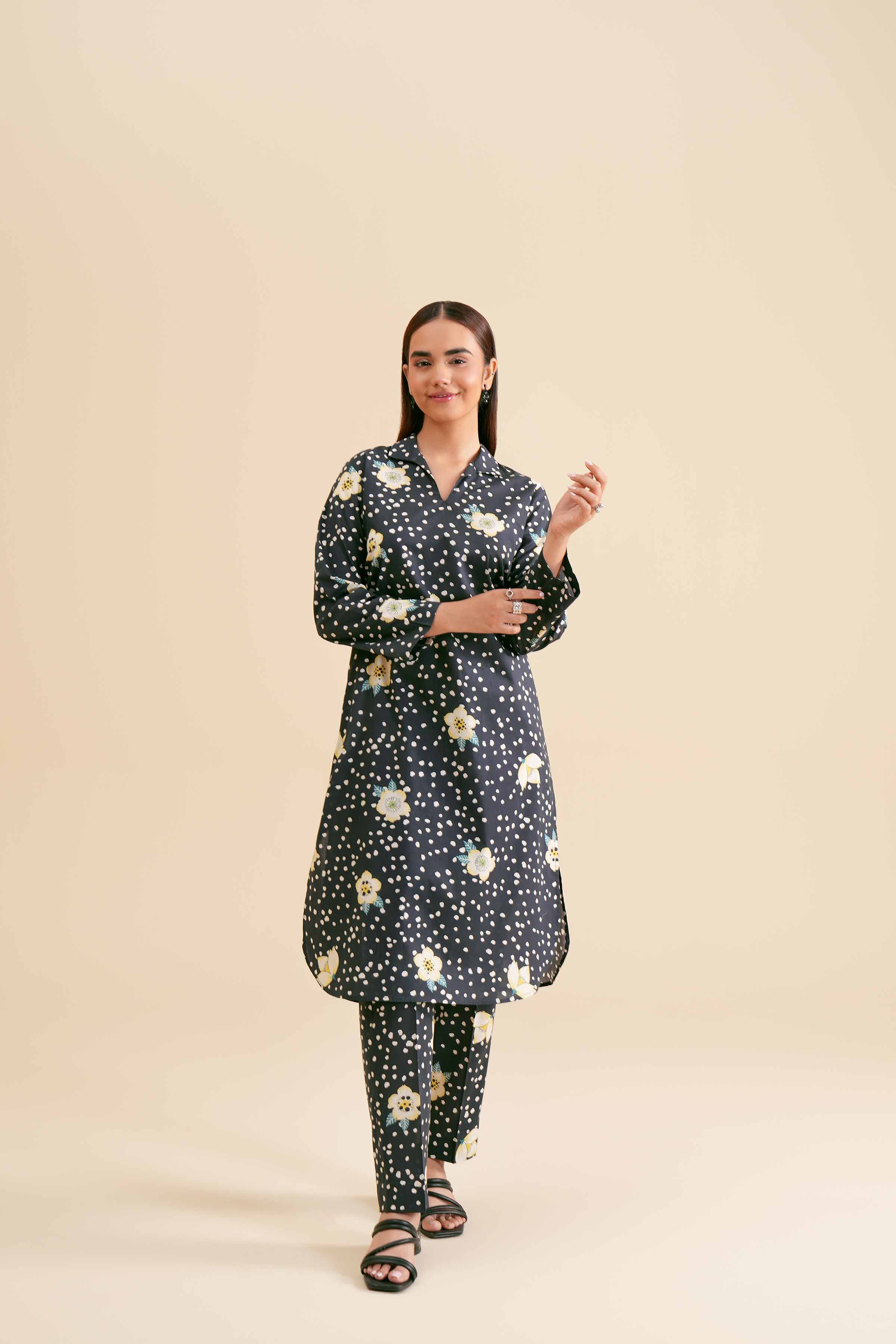 2 Piece - Printed Suit - PS24-306