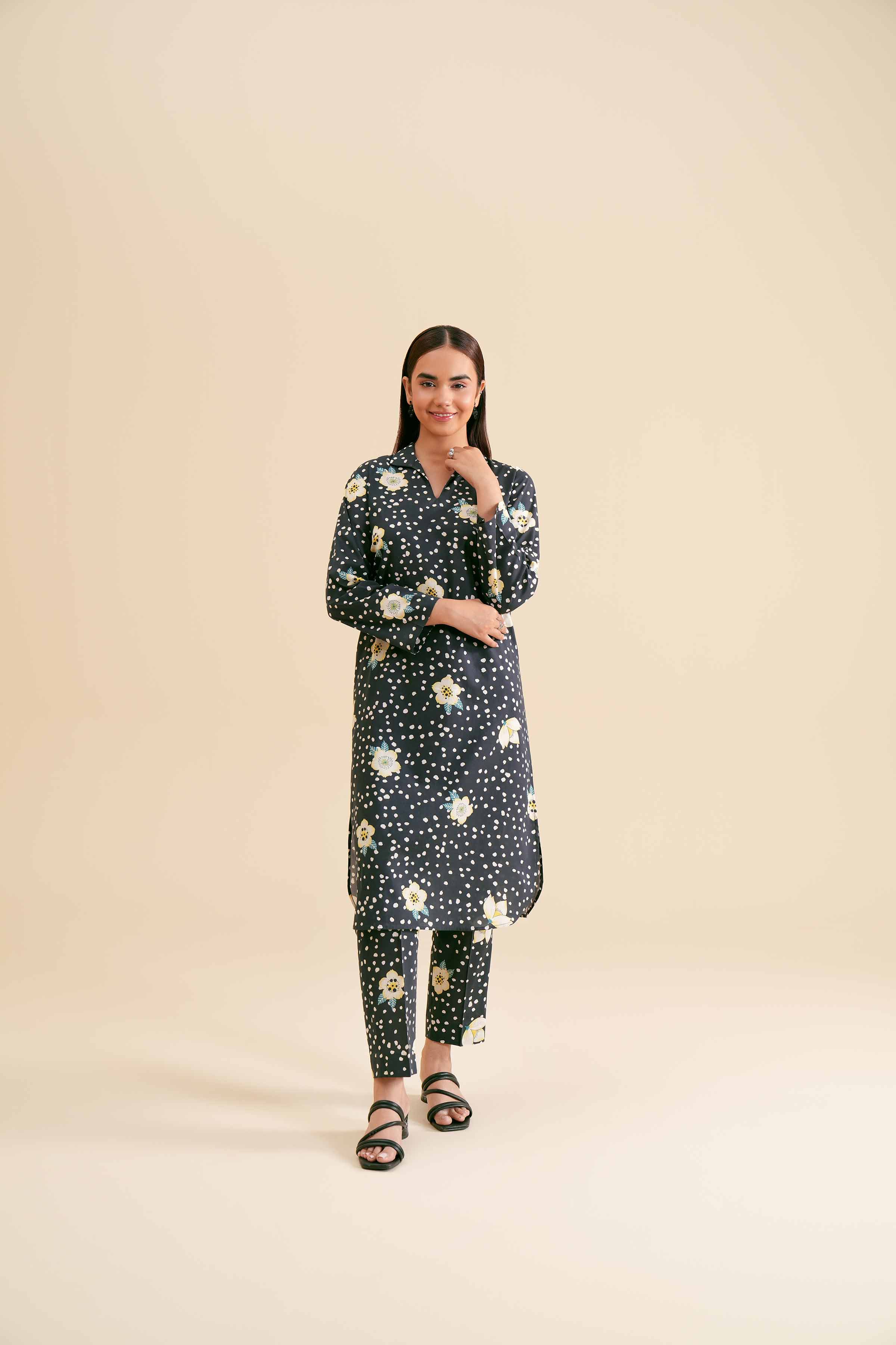 2 Piece - Printed Suit - PS24-306