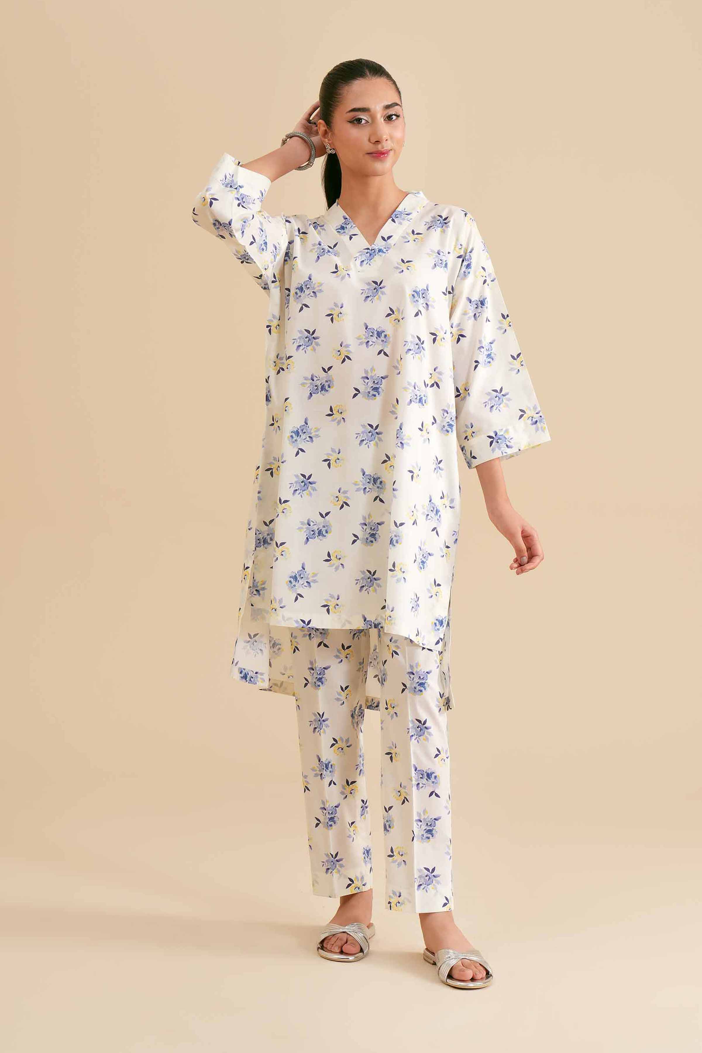 2 Piece - Printed Suit - PS24-307