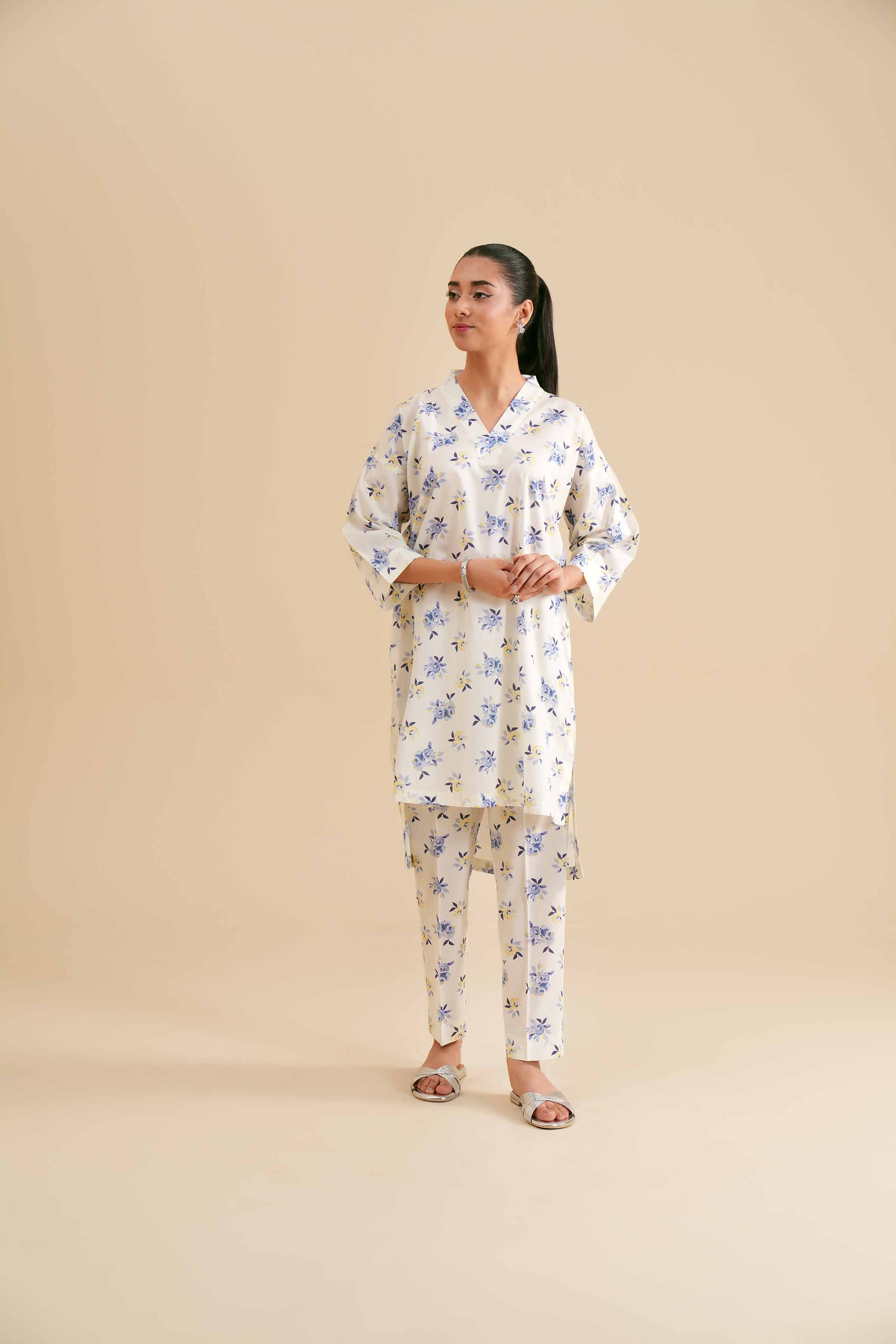 2 Piece - Printed Suit - PS24-307