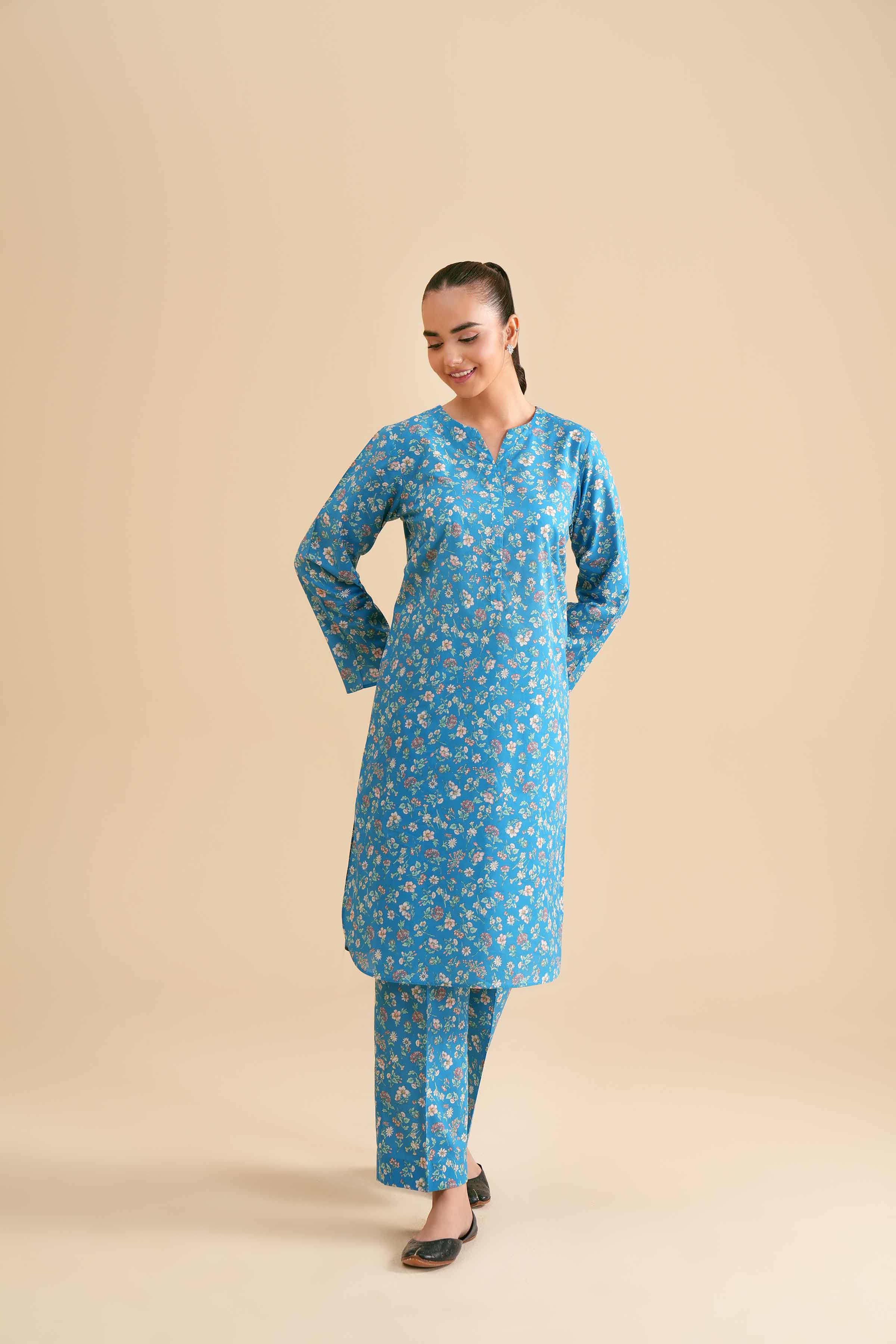 2 Piece - Printed Suit - PS24-309