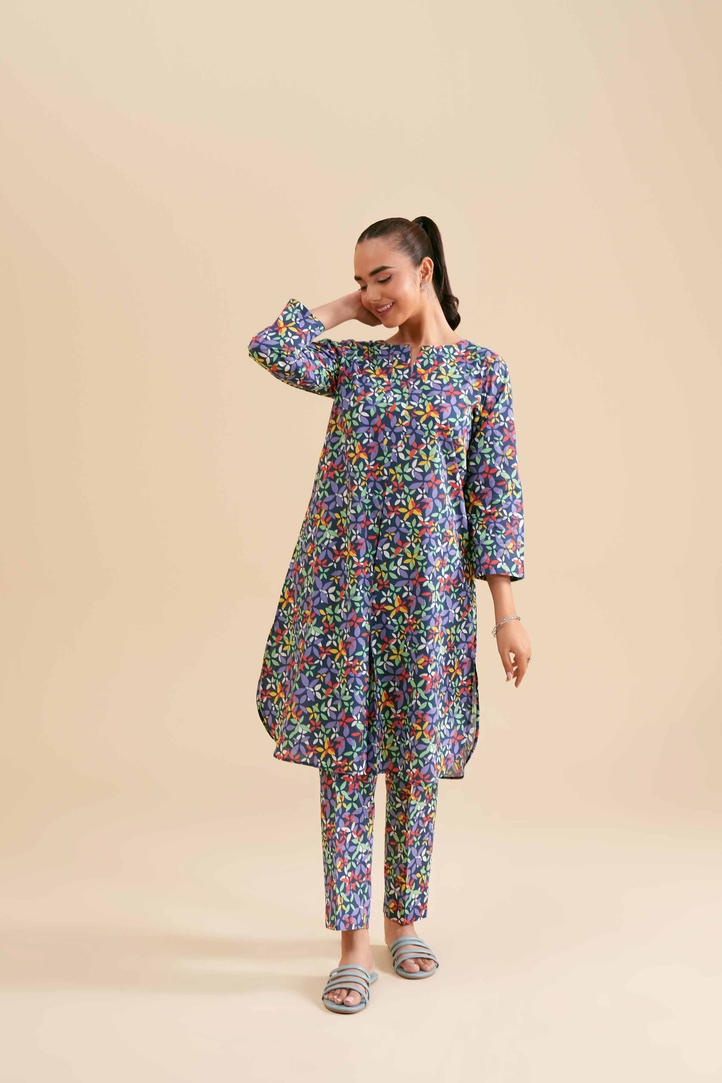 2 Piece - Printed Suit - PS24-311