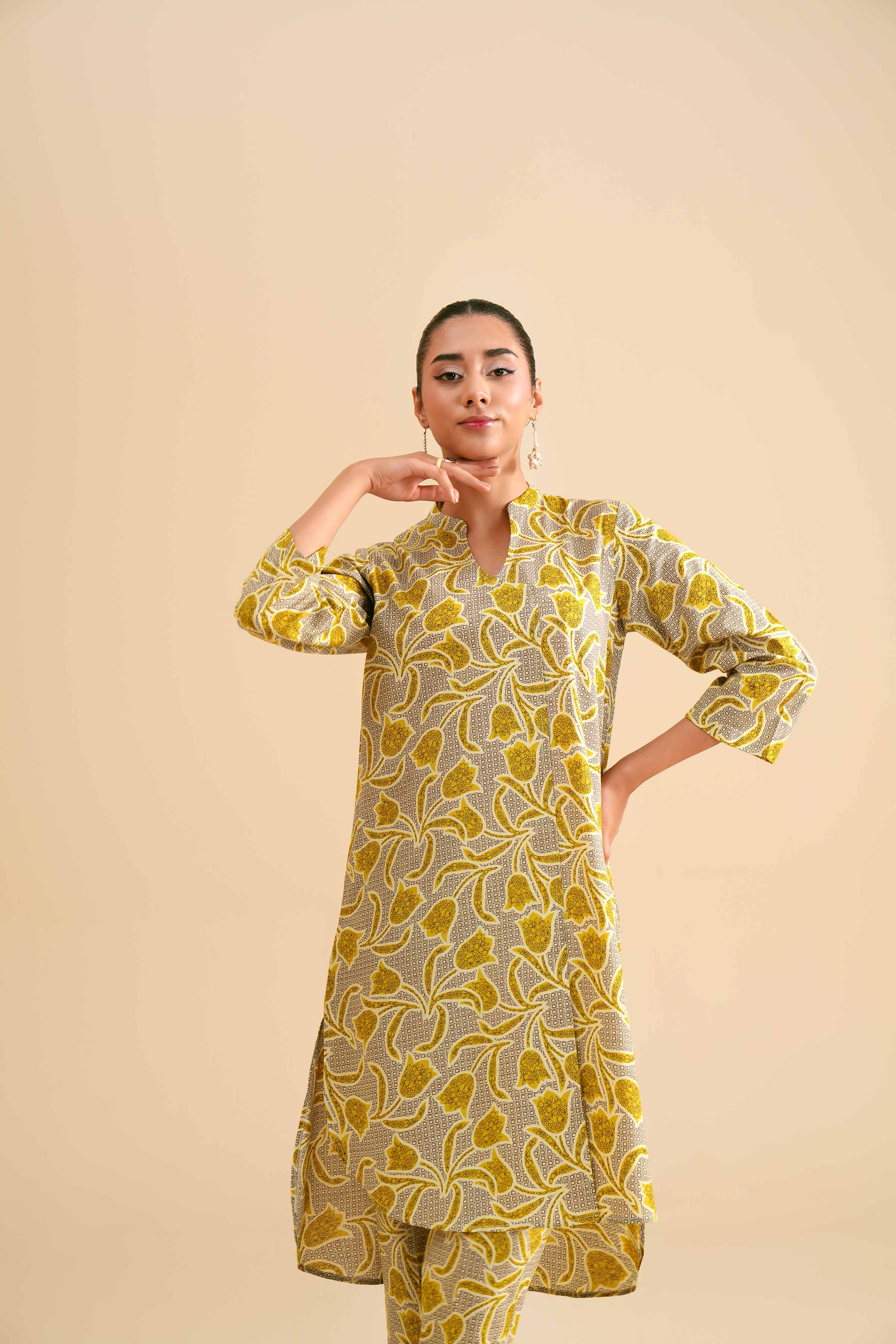 2 Piece - Printed Suit - PS24-312