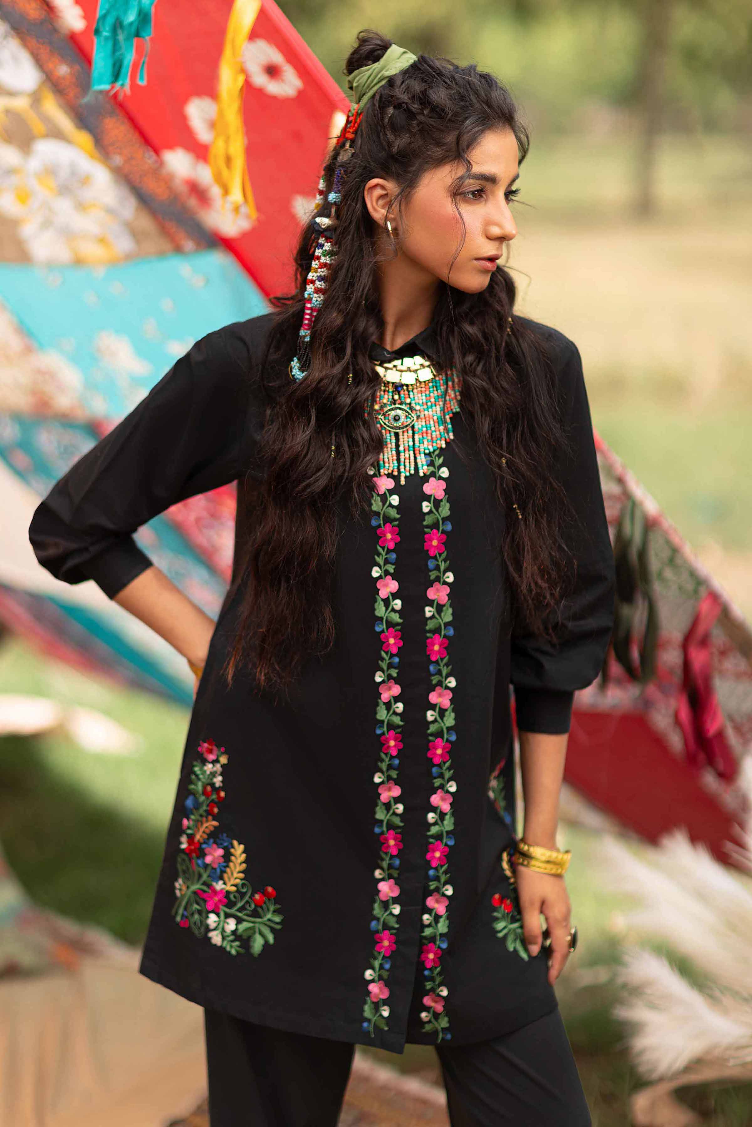 Embroidered Tunic - PS24-324