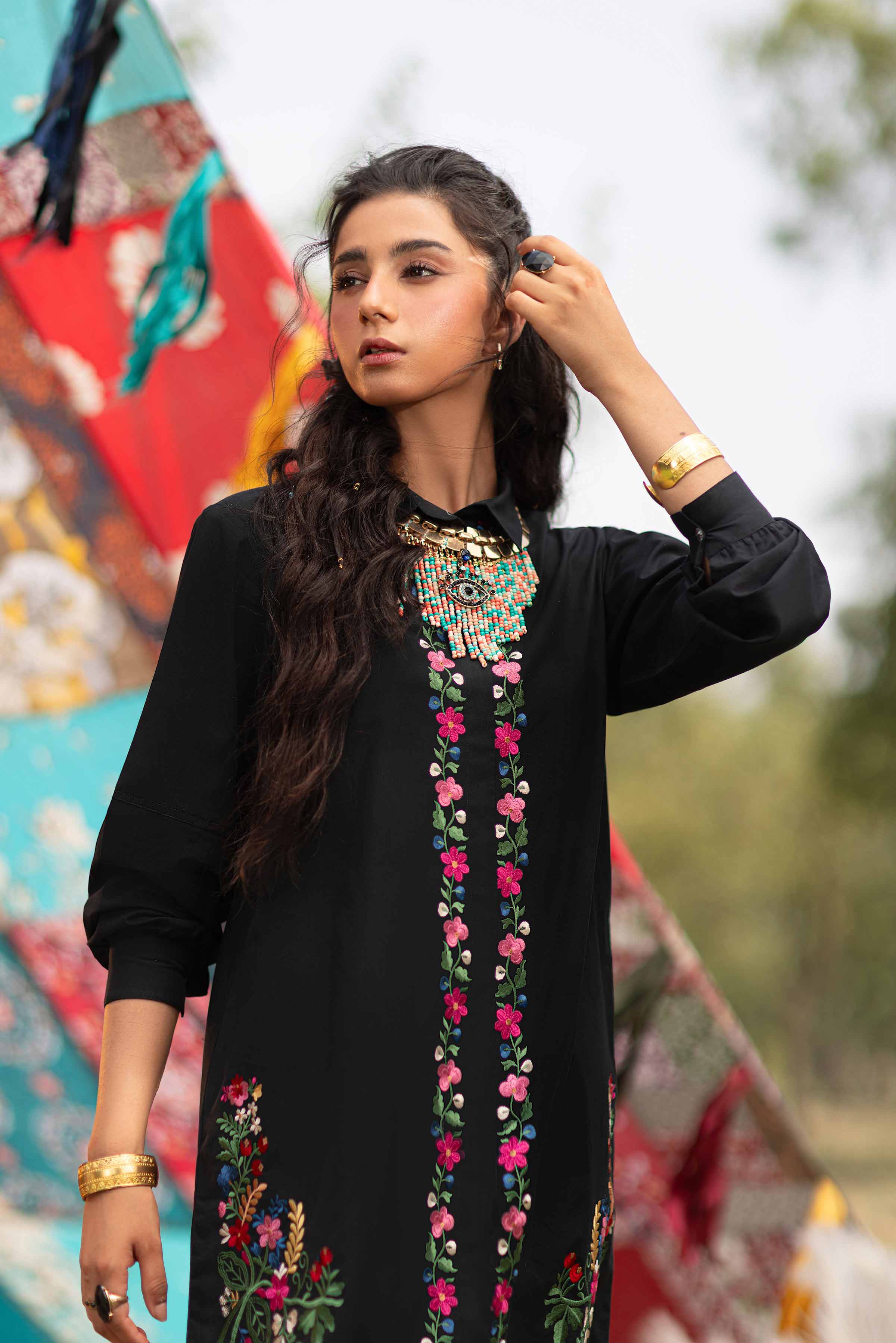 Embroidered Tunic - PS24-324