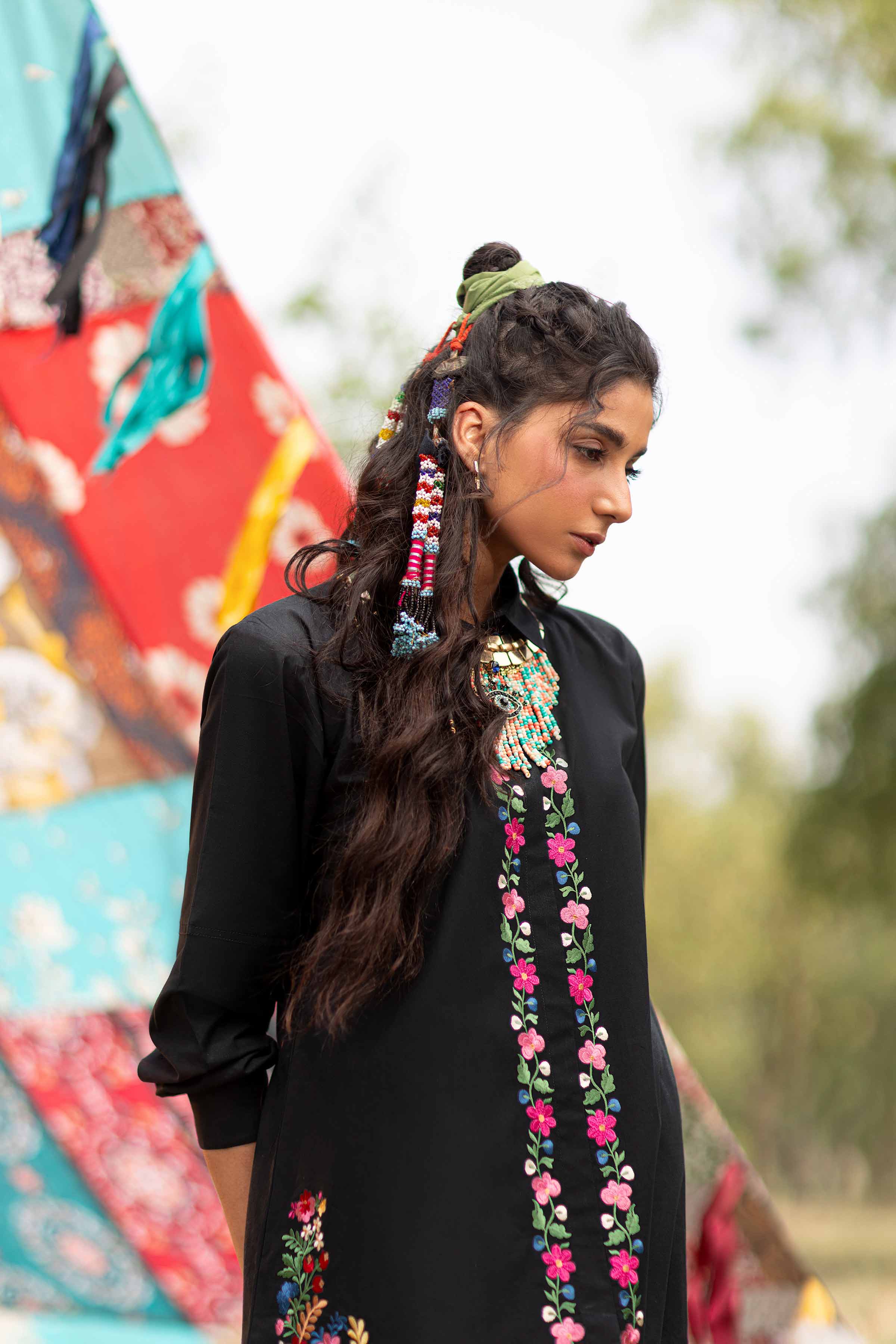 Embroidered Tunic - PS24-324