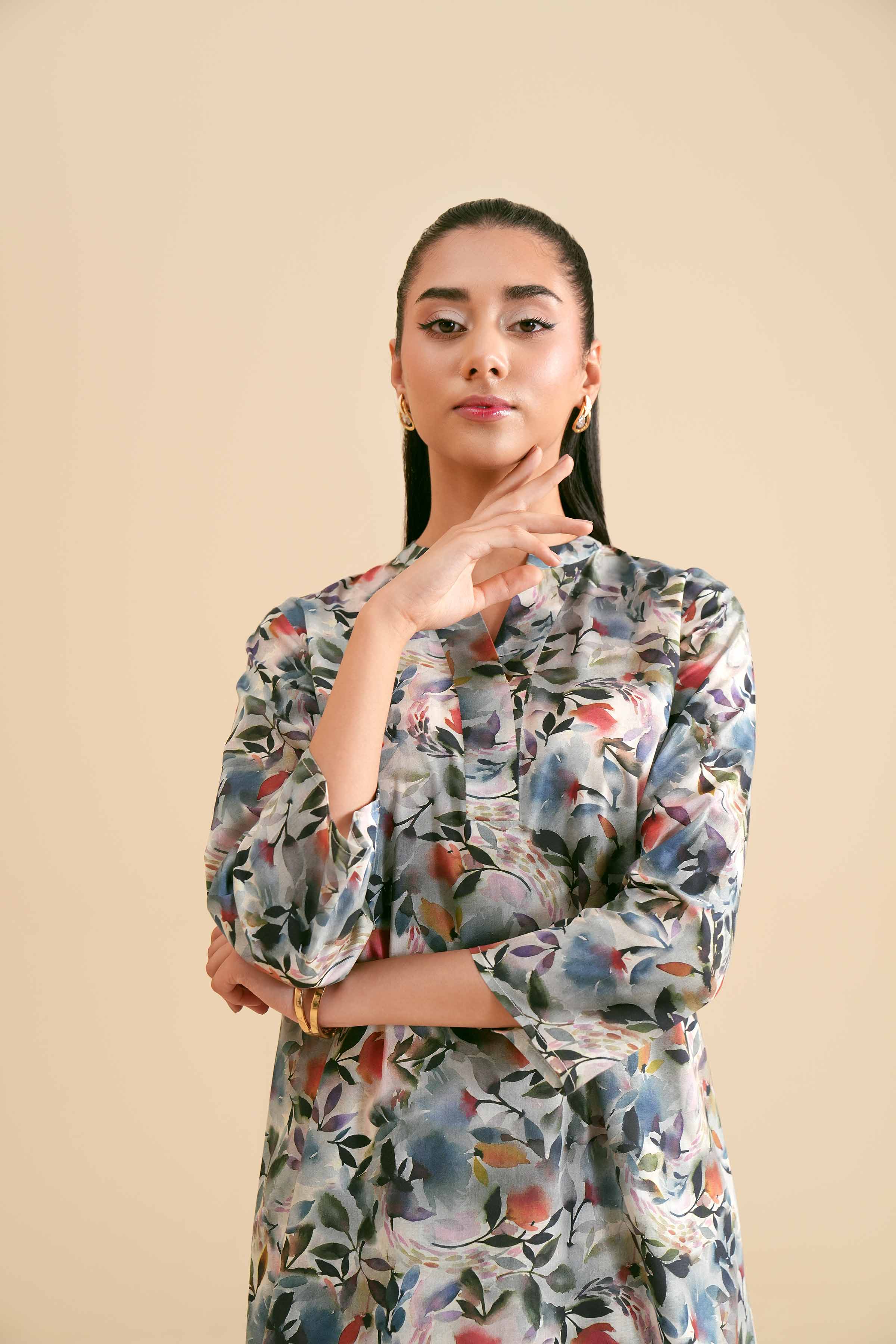 2 Piece - Printed Suit - PS24-327