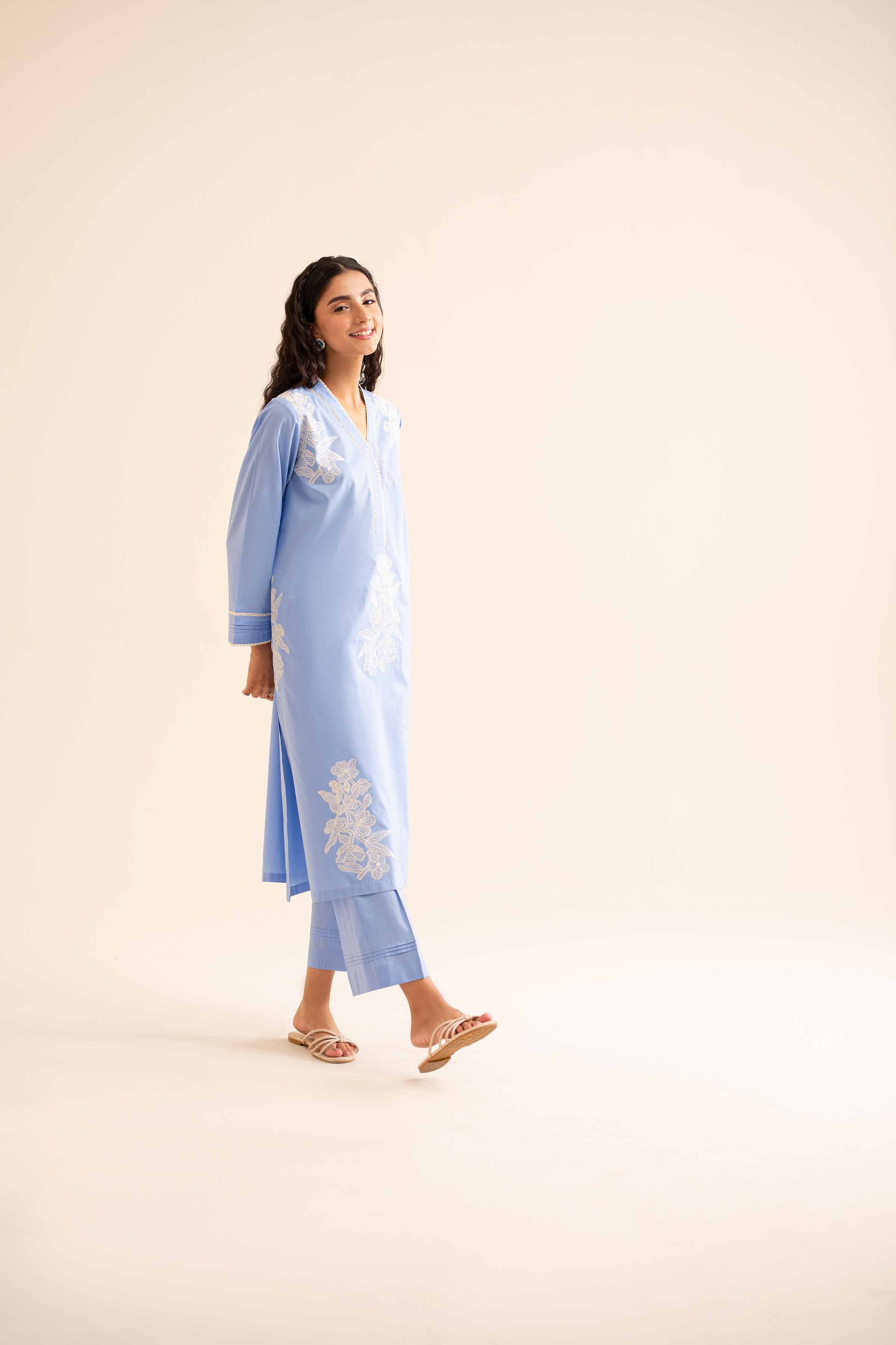2 Piece - Embroidered Suit - PS24-341