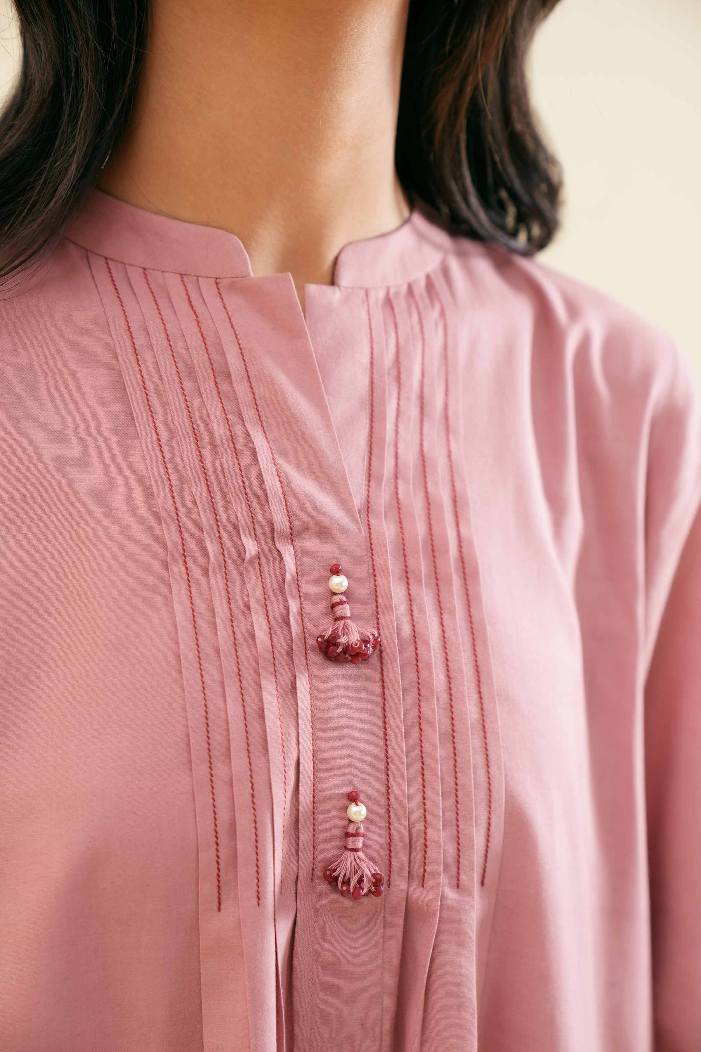 2 Piece - Embroidered Suit - PS24-342