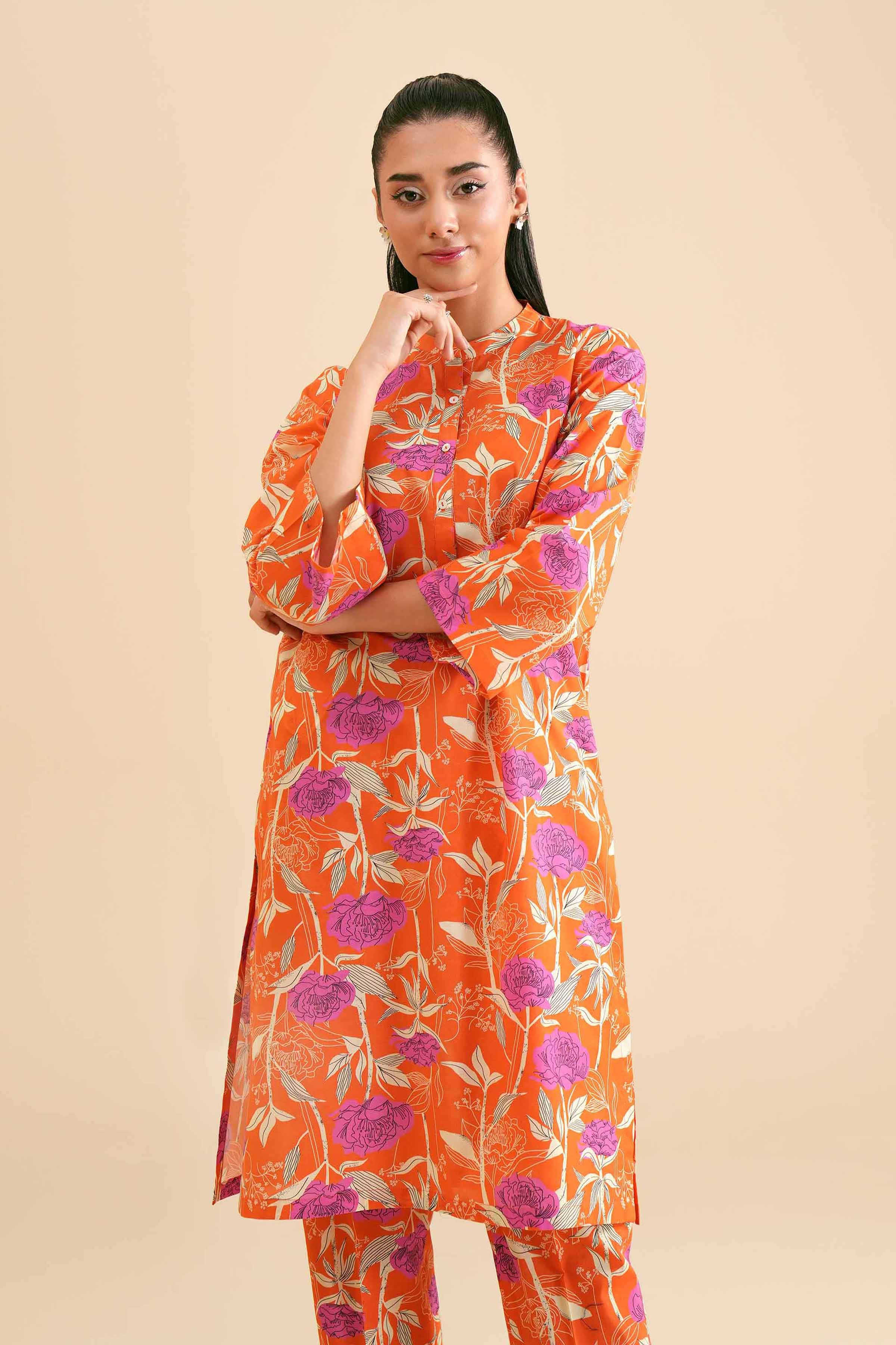 2 Piece - Printed Suit - PS24-345
