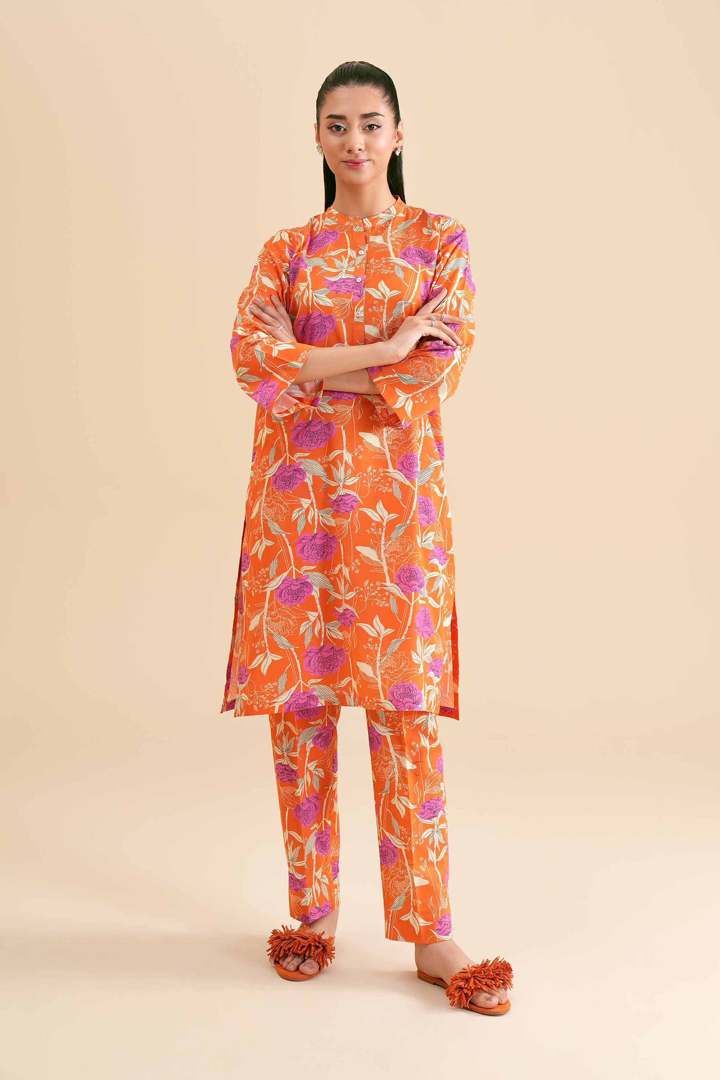 2 Piece - Printed Suit - PS24-345