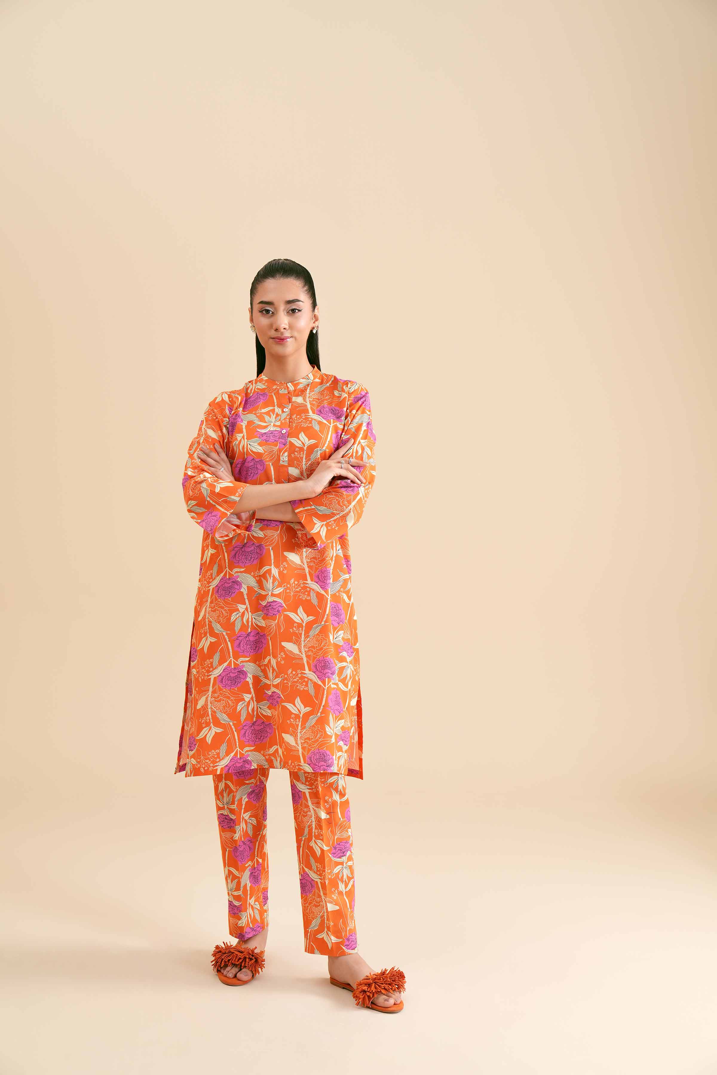 2 Piece - Printed Suit - PS24-345