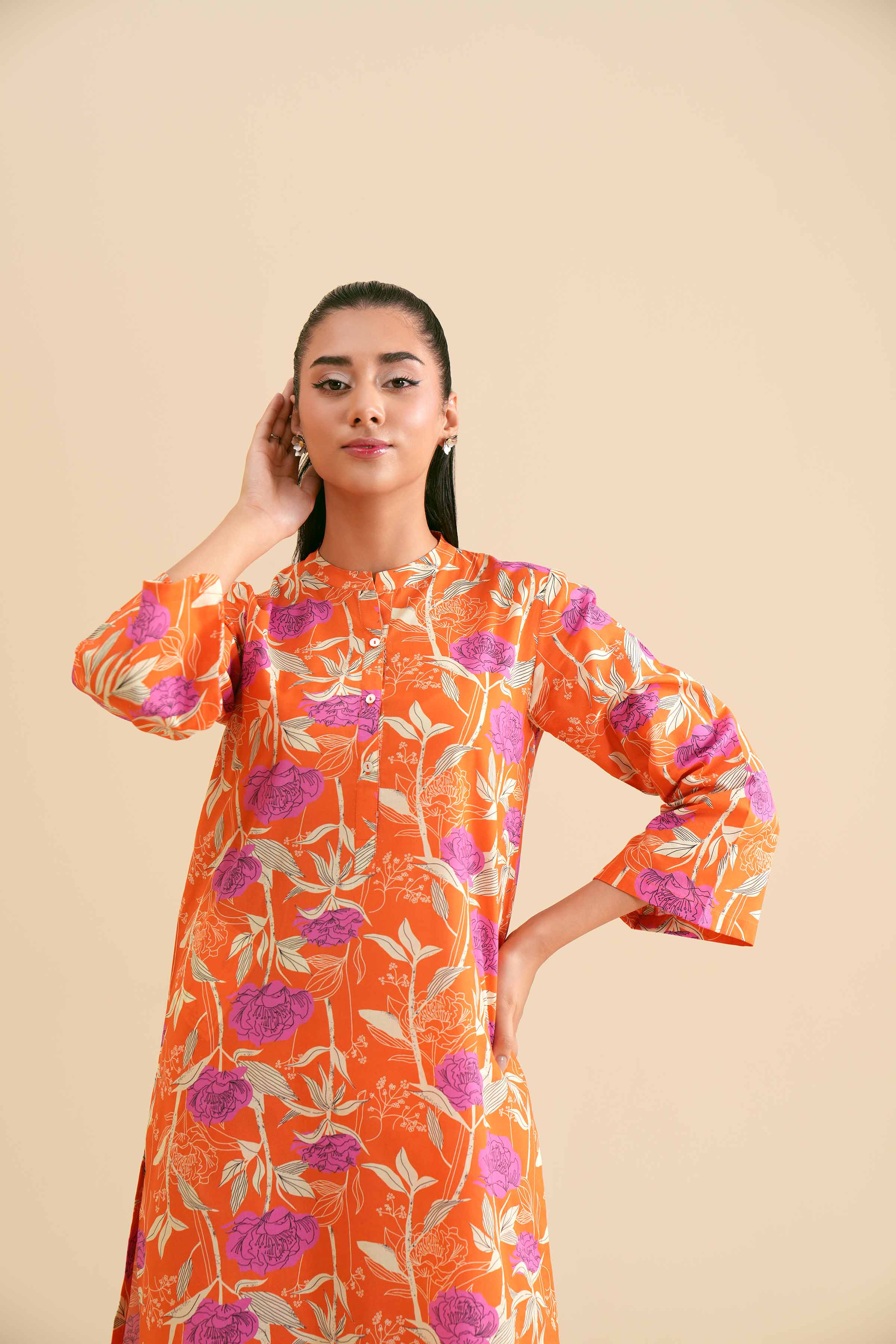 2 Piece - Printed Suit - PS24-345