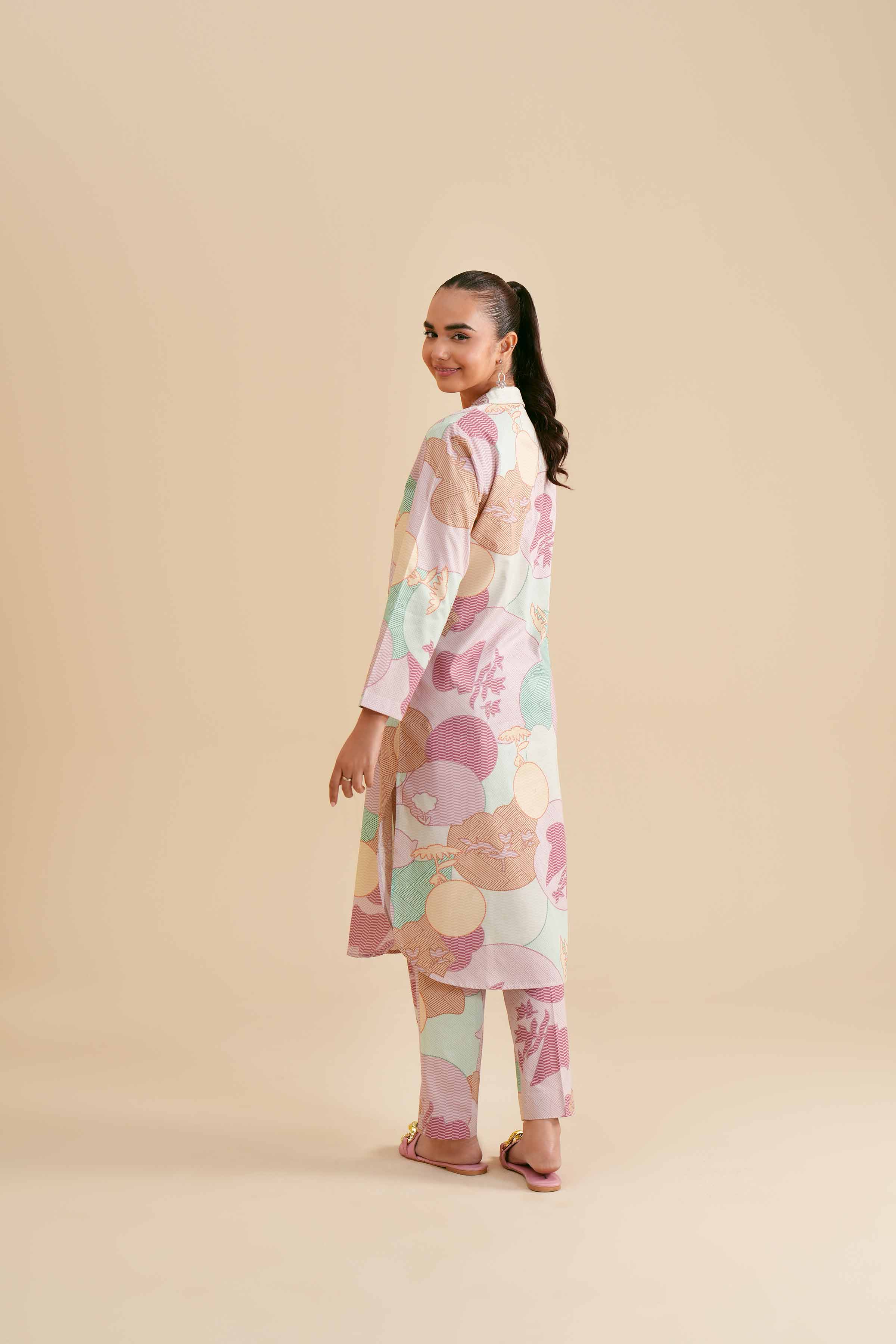 2 Piece - Printed Suit - PS24-346