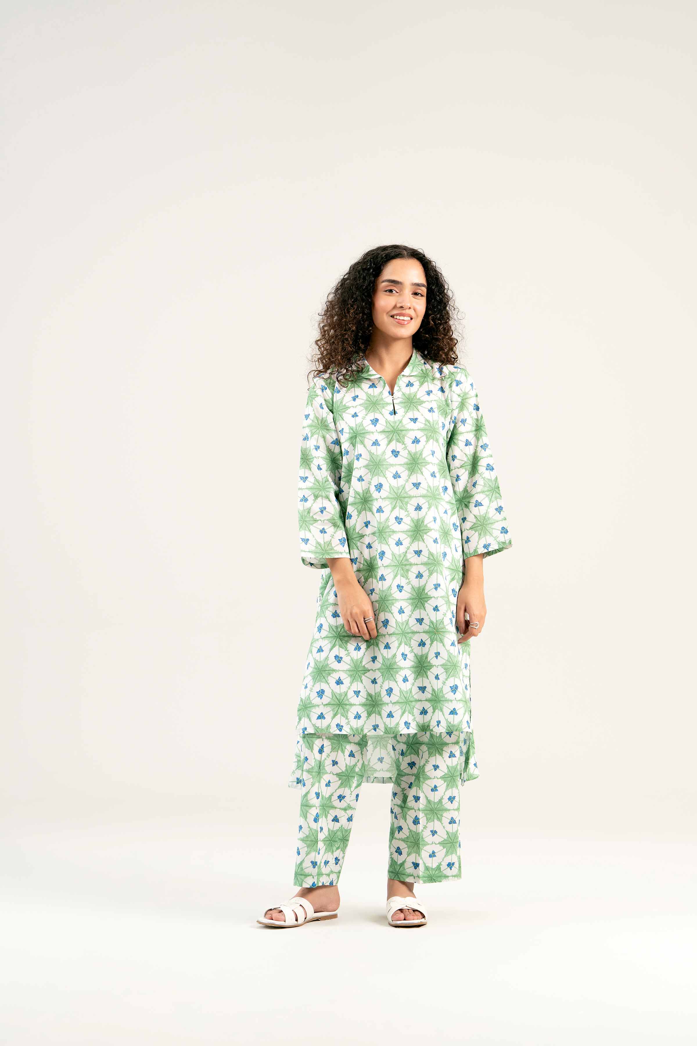 2 Piece - Printed Suit - PS25-02