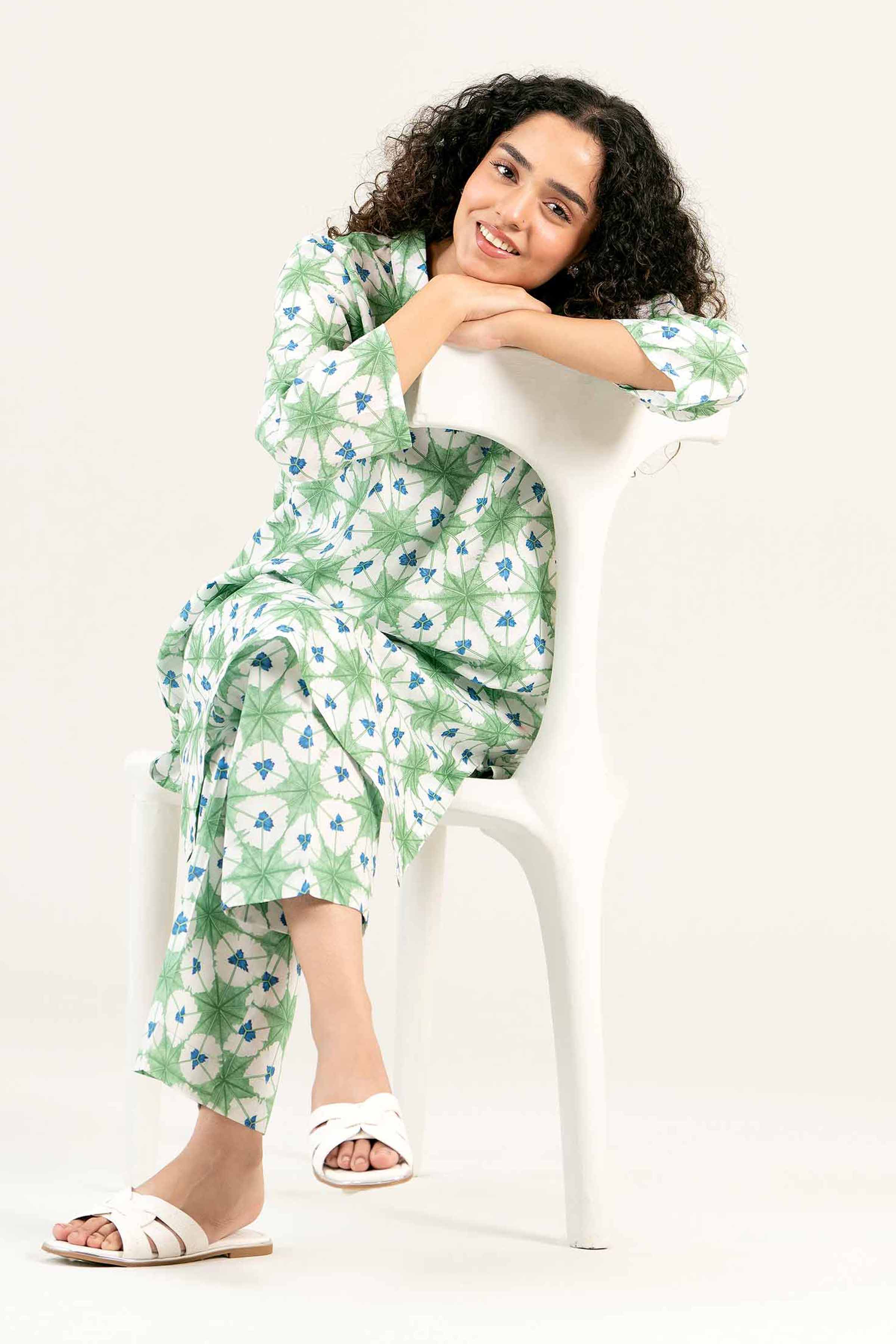 2 Piece - Printed Suit - PS25-02